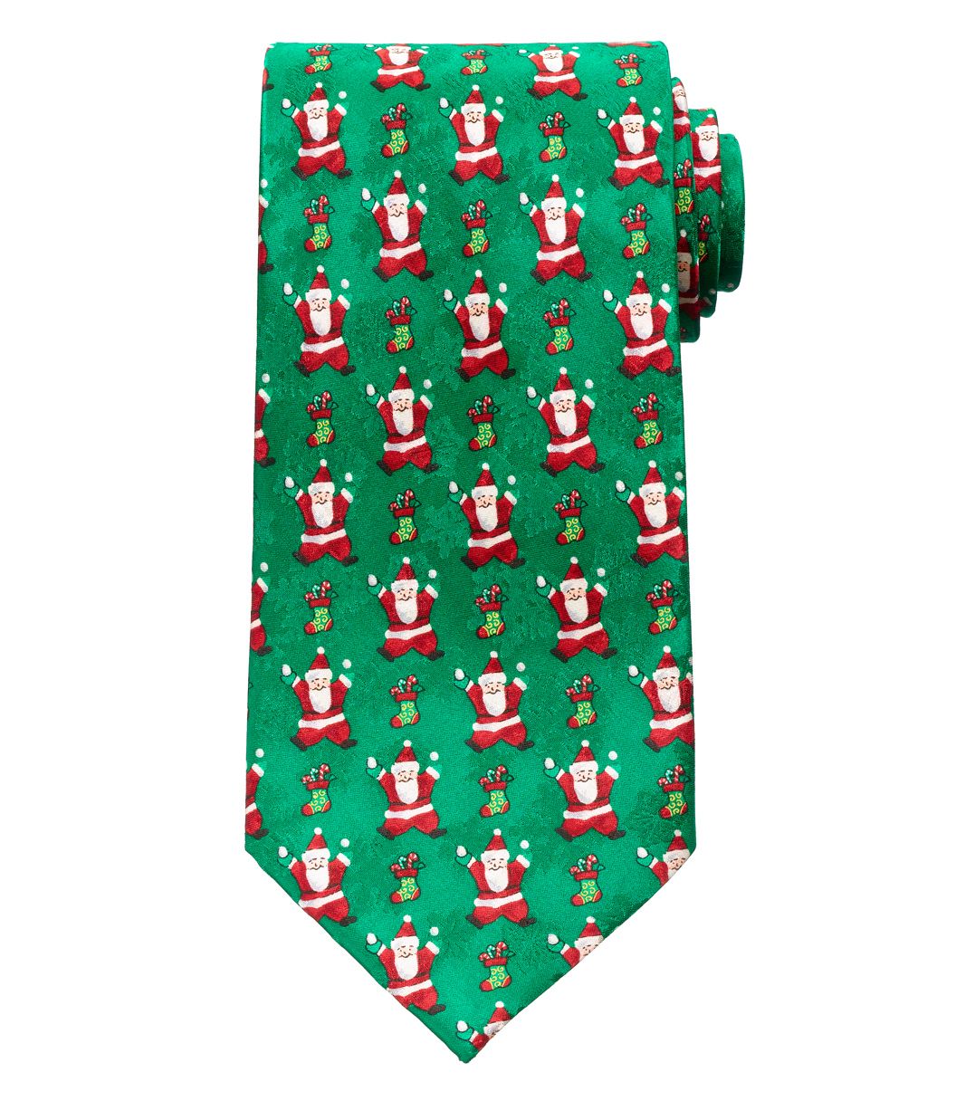 Santa & Stocking Miracle Tie
