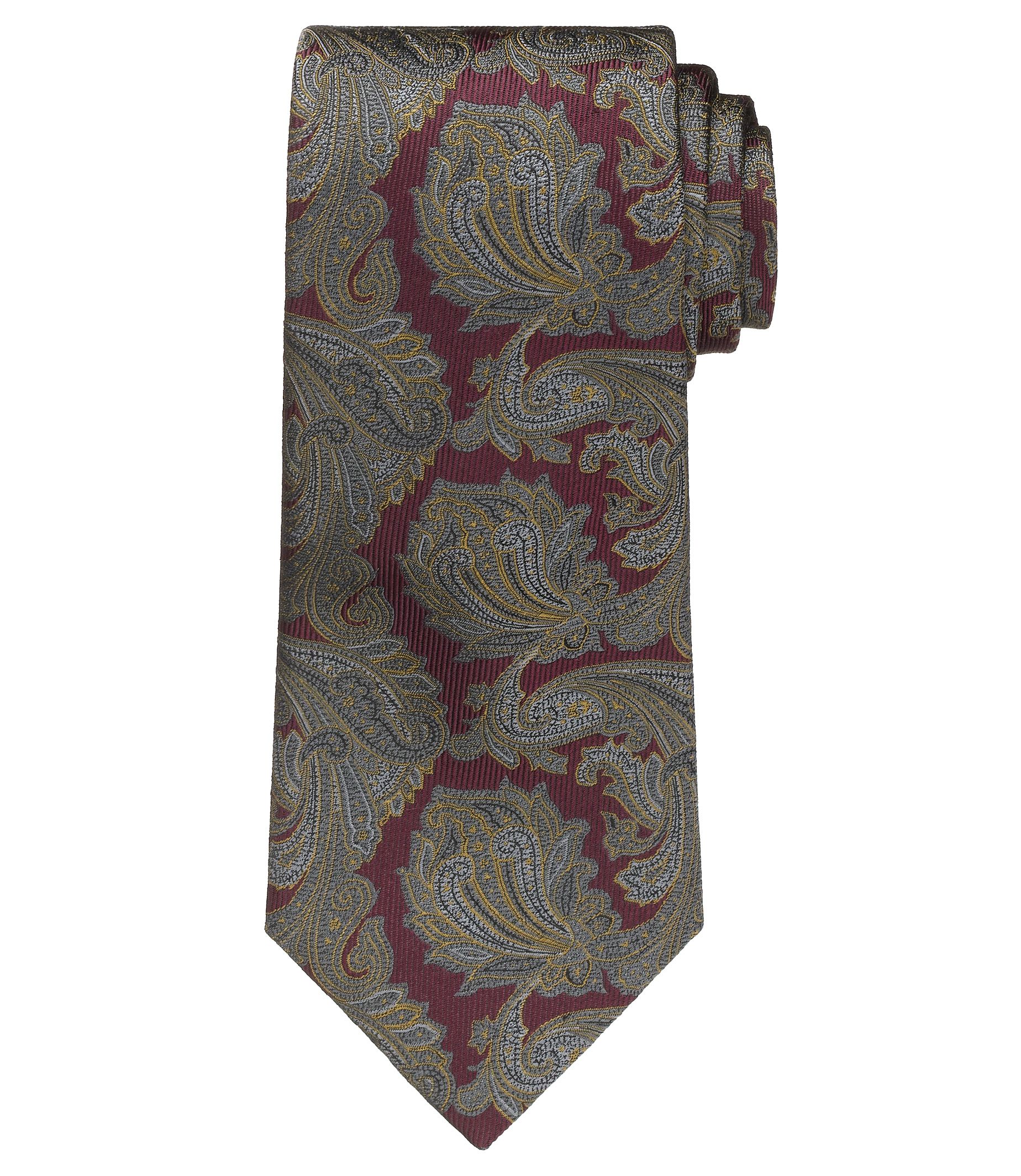 Signature Large Tapestry Paisley Tie