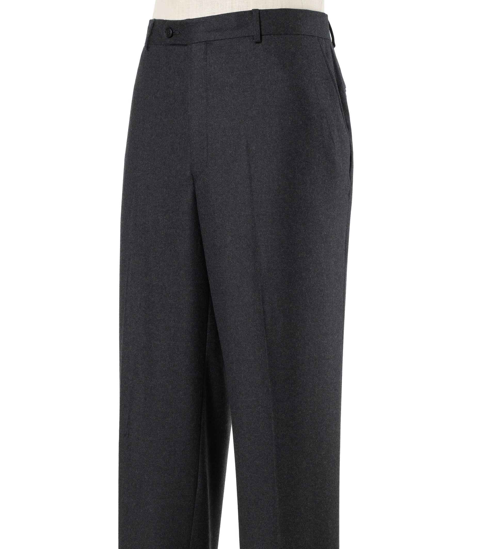 Joseph Wool Flannel Plain Front Trousers
