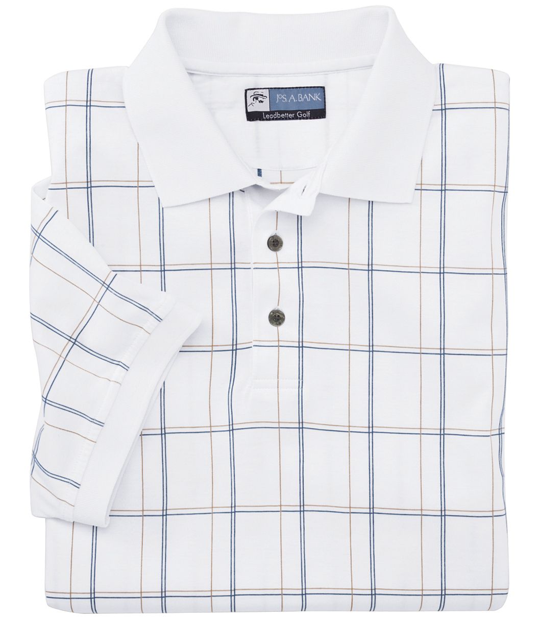 David Leadbetter Stays Cool Pattern Golf Polo