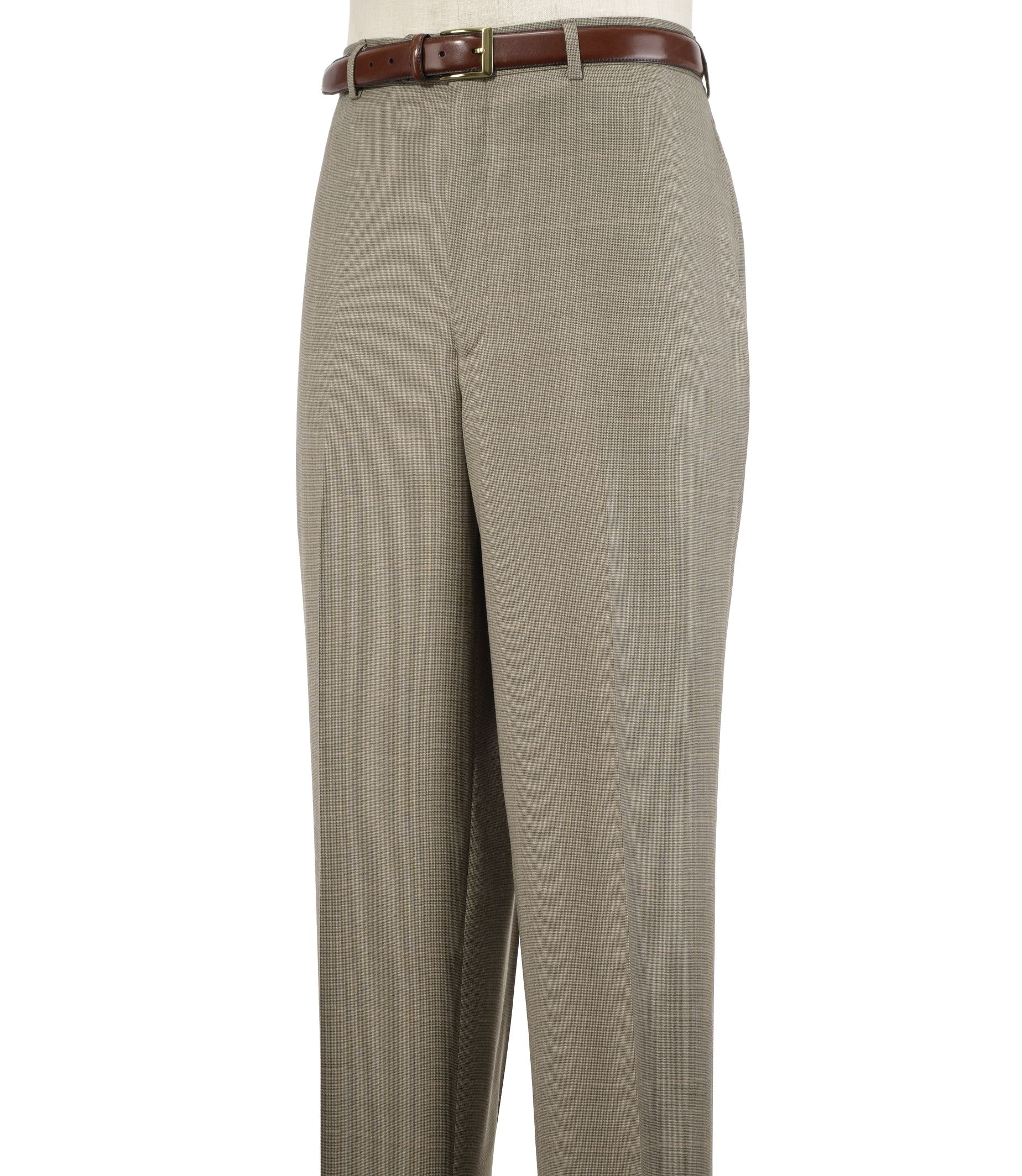 Executive Wool Plain Front Trousers