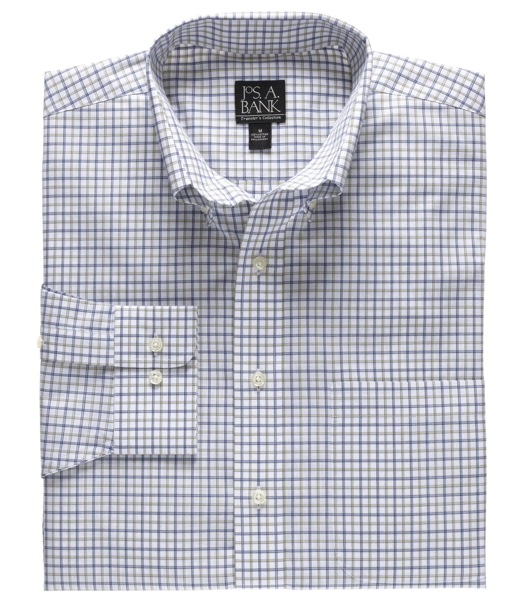 Traveler Poplin Buttondown Big/Tall Sportshirt- 3 for $149