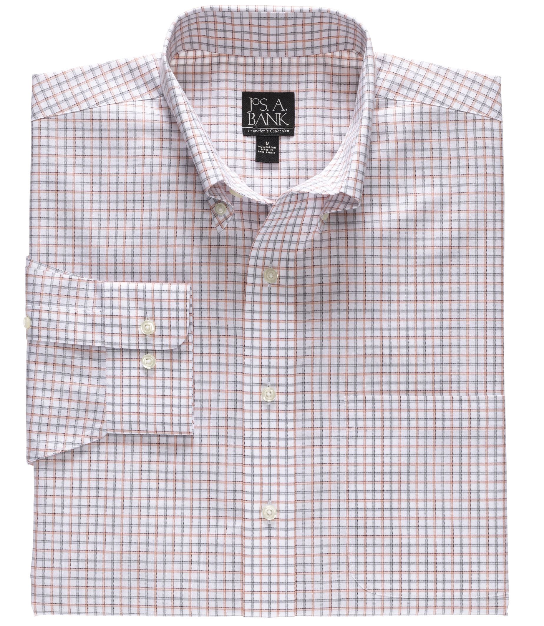 Traveler Poplin Buttondown Big/Tall Sportshirt- 3 for $149