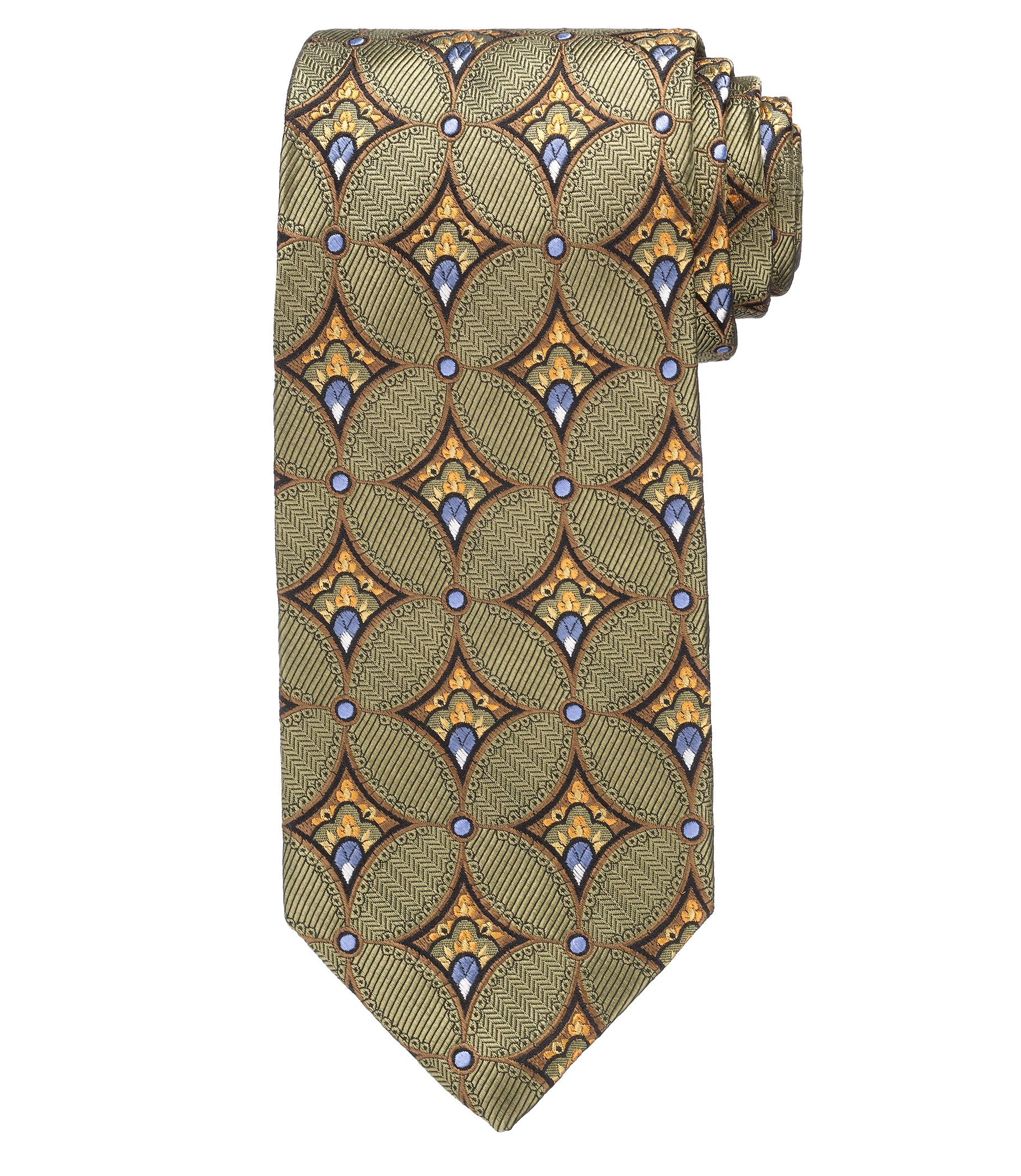 Signature Gold Large Inverted Diamond Tie- Buy 1, Get 2nd 25% Off and 3rd FREE!
