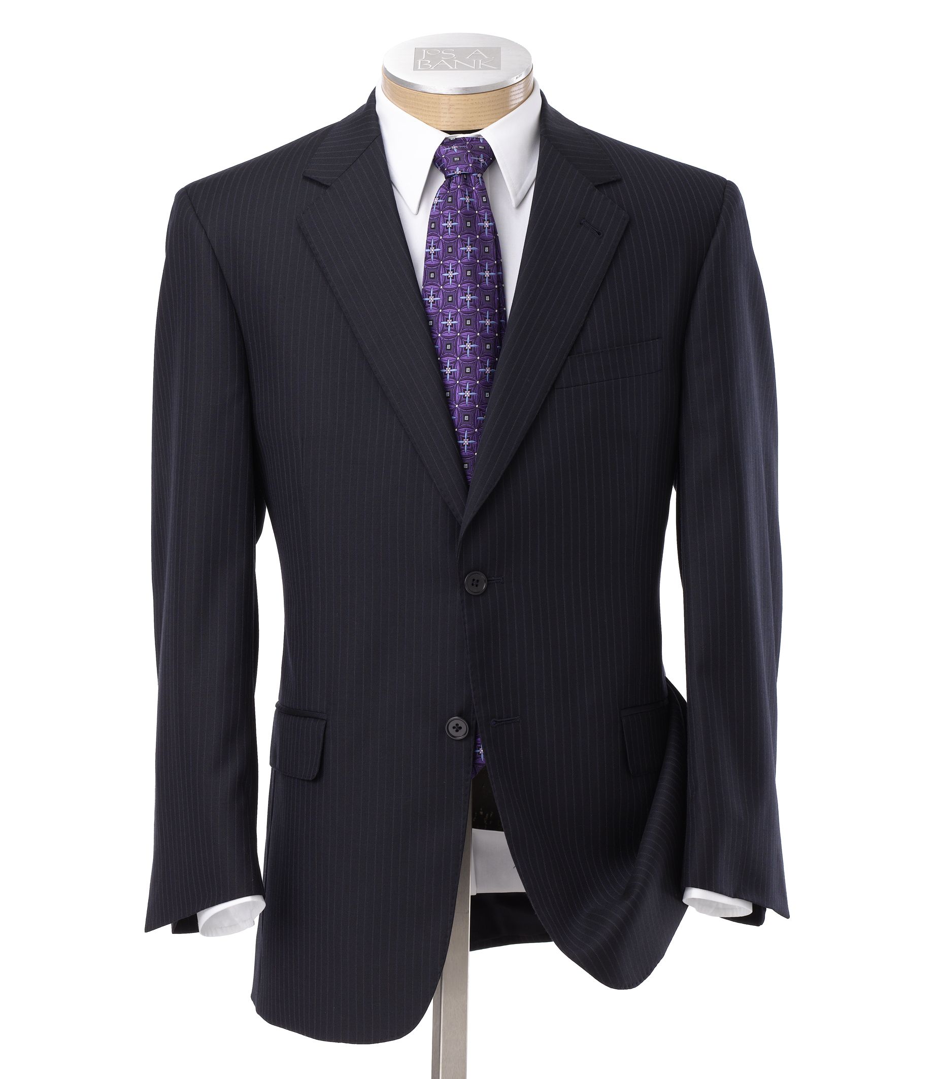 Signature Gold 2-Button Superfine Wool Suit