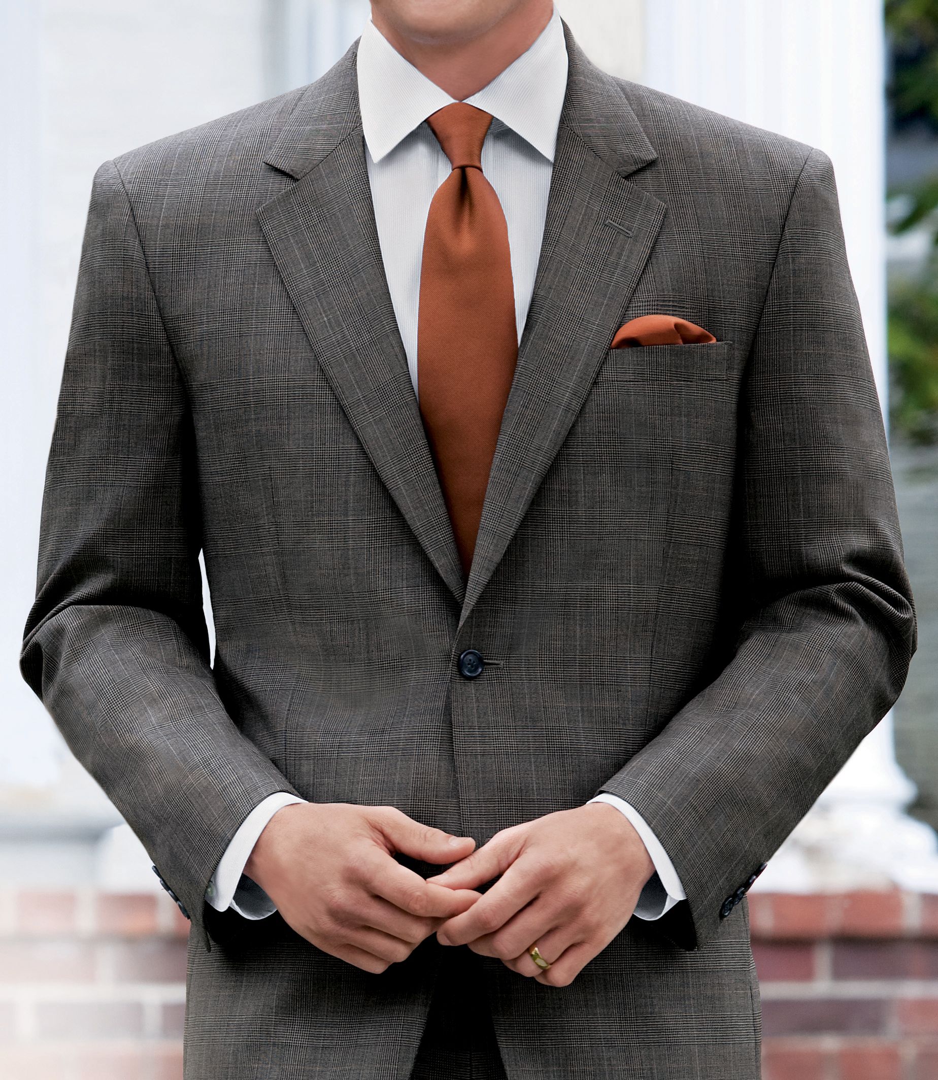 Executive 2-Button Wool Suit