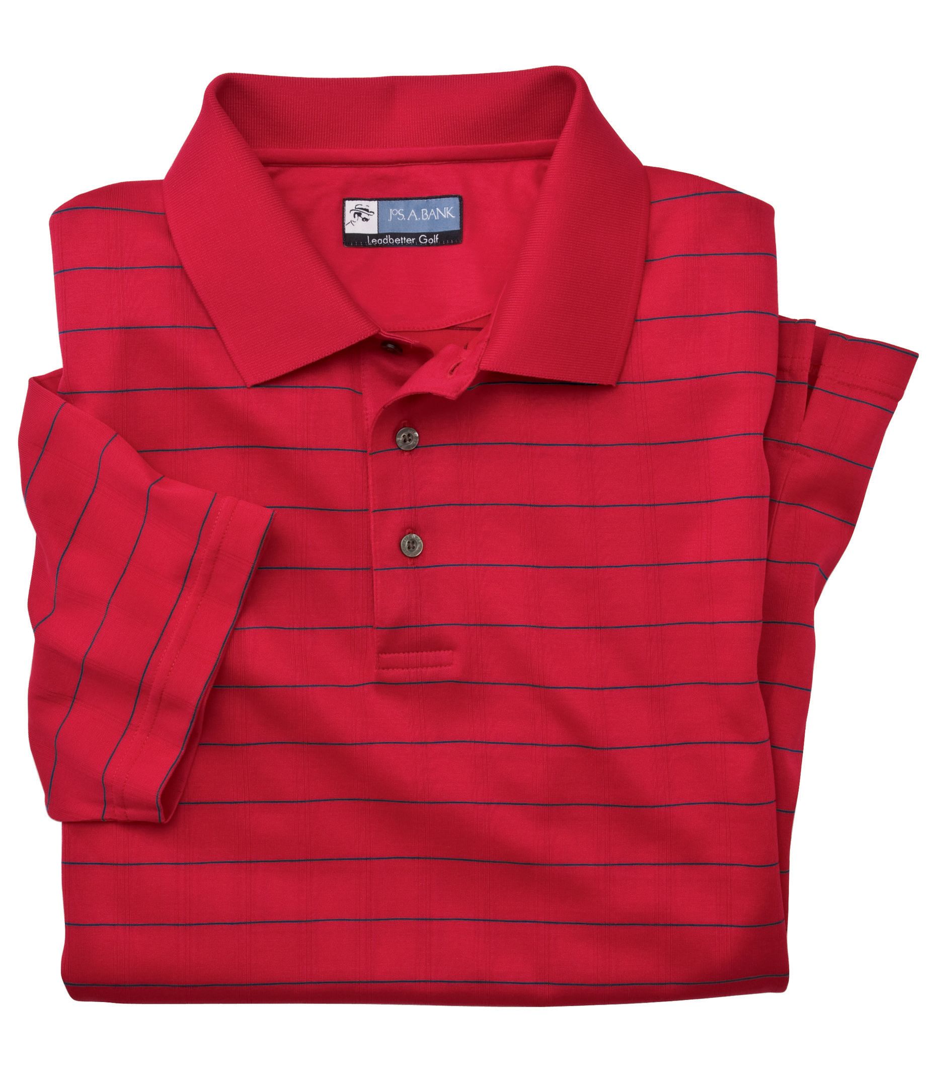 David Leadbetter Stays Cool Golf Polo with Fast-Dry Fabric