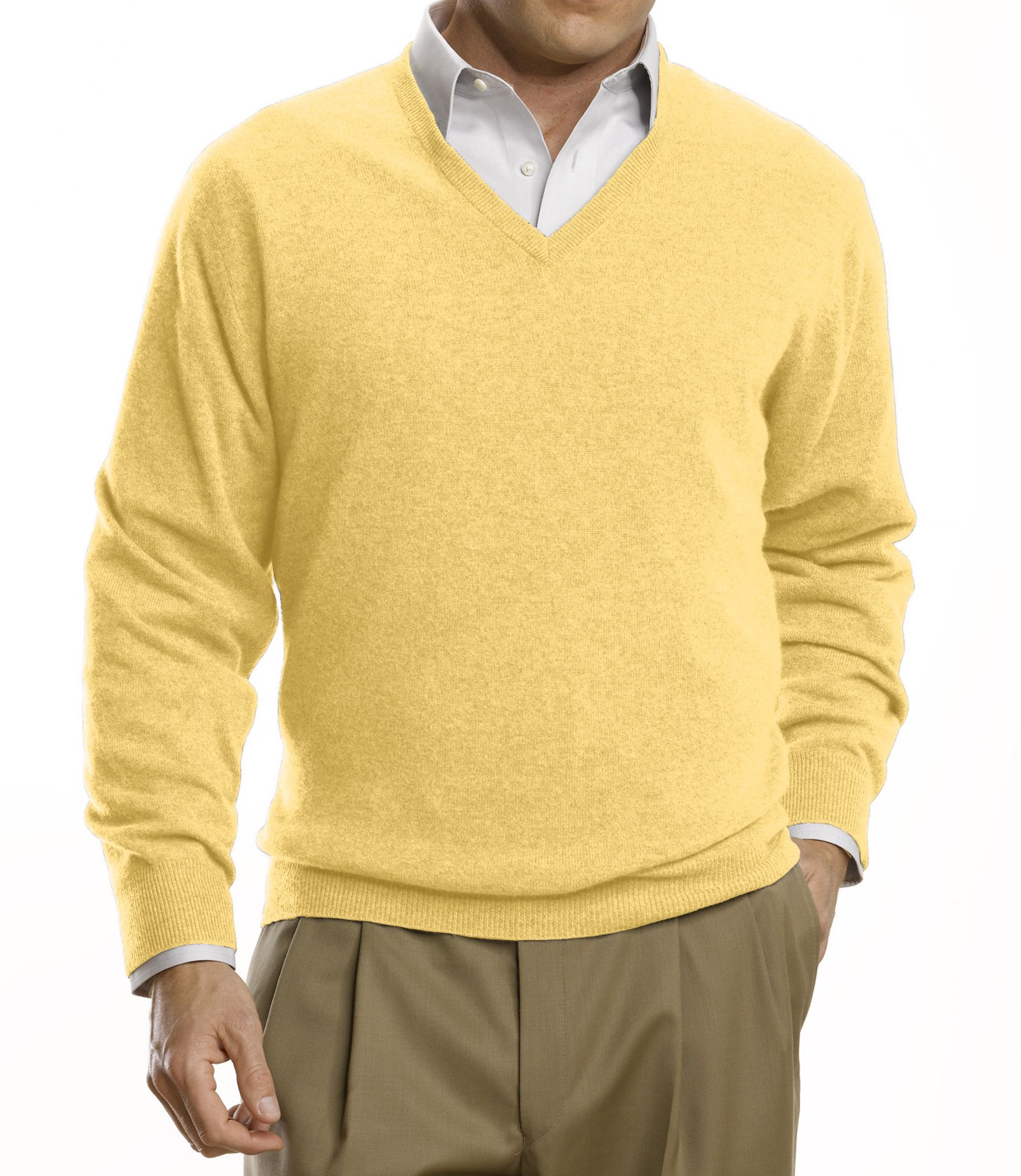 Cashmere V-Neck Sweater