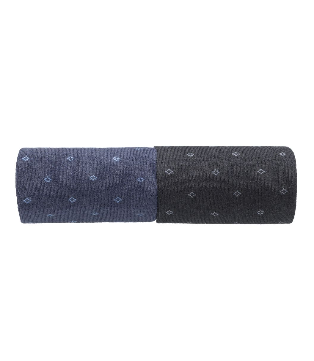 Small Diamond Ultra Cushion Sole Mid-Calf Socks