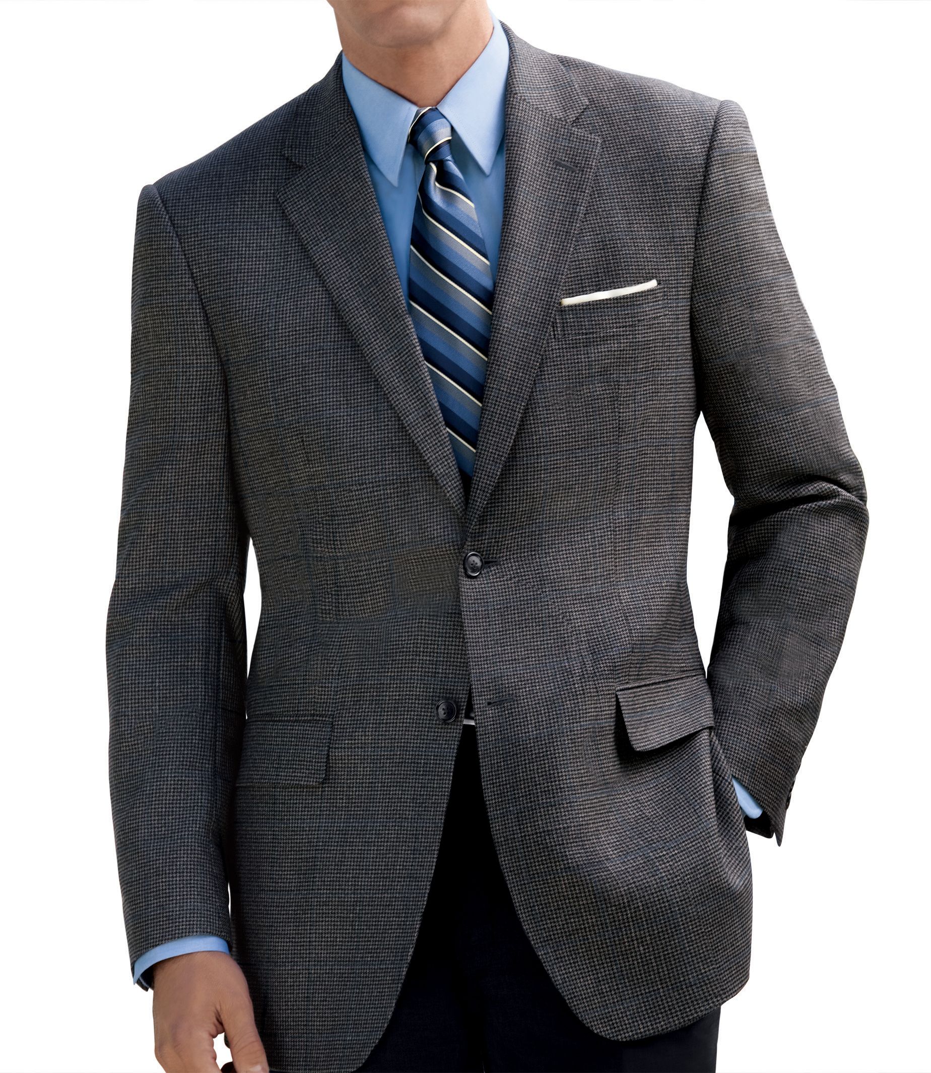 Traveler Wool Tailored Fit 2-Button Sportcoat