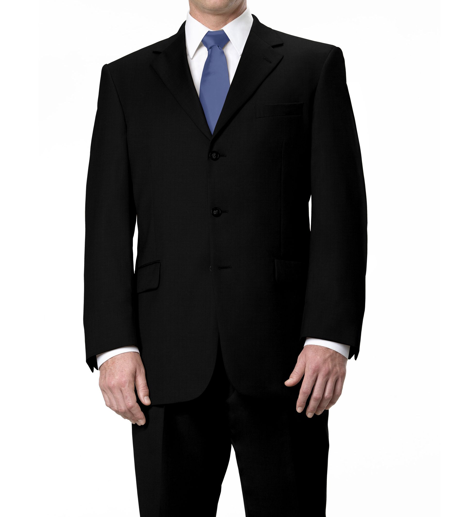 Signature 3-Button Wool Pattern Suit