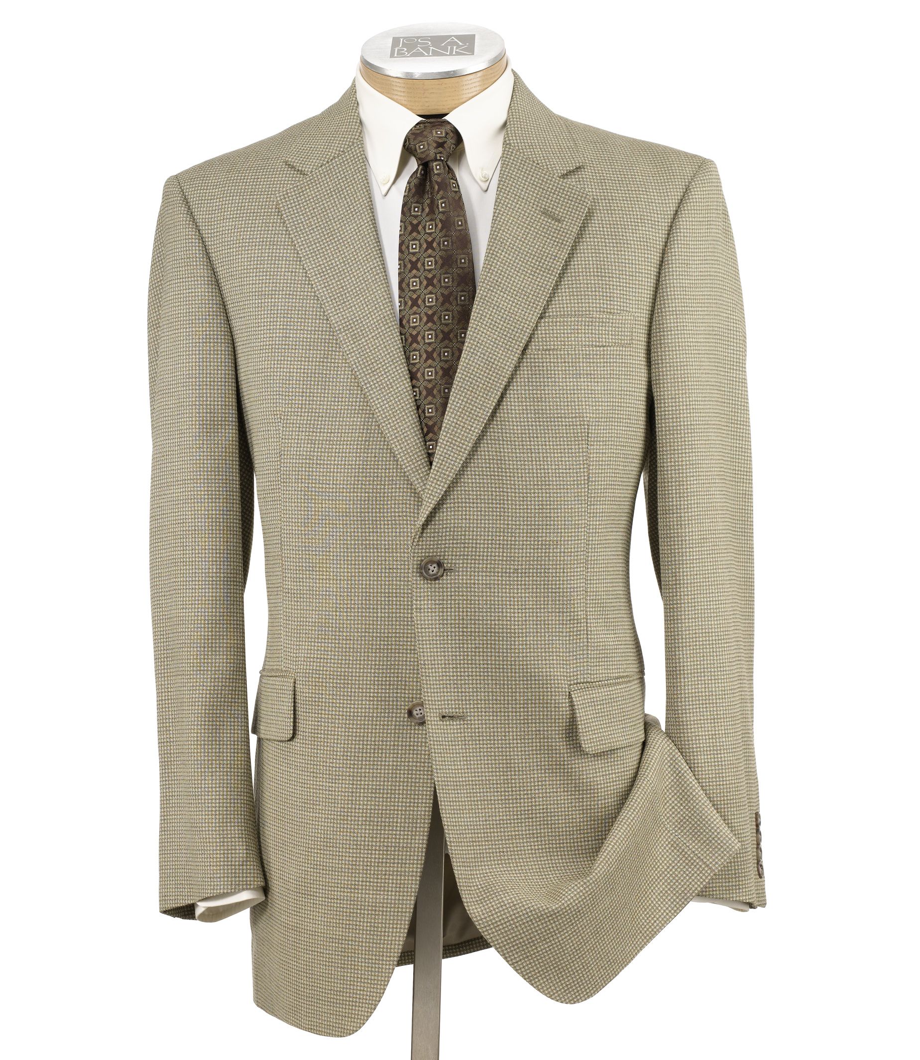 Executive 2-Button Patterned Sportcoat