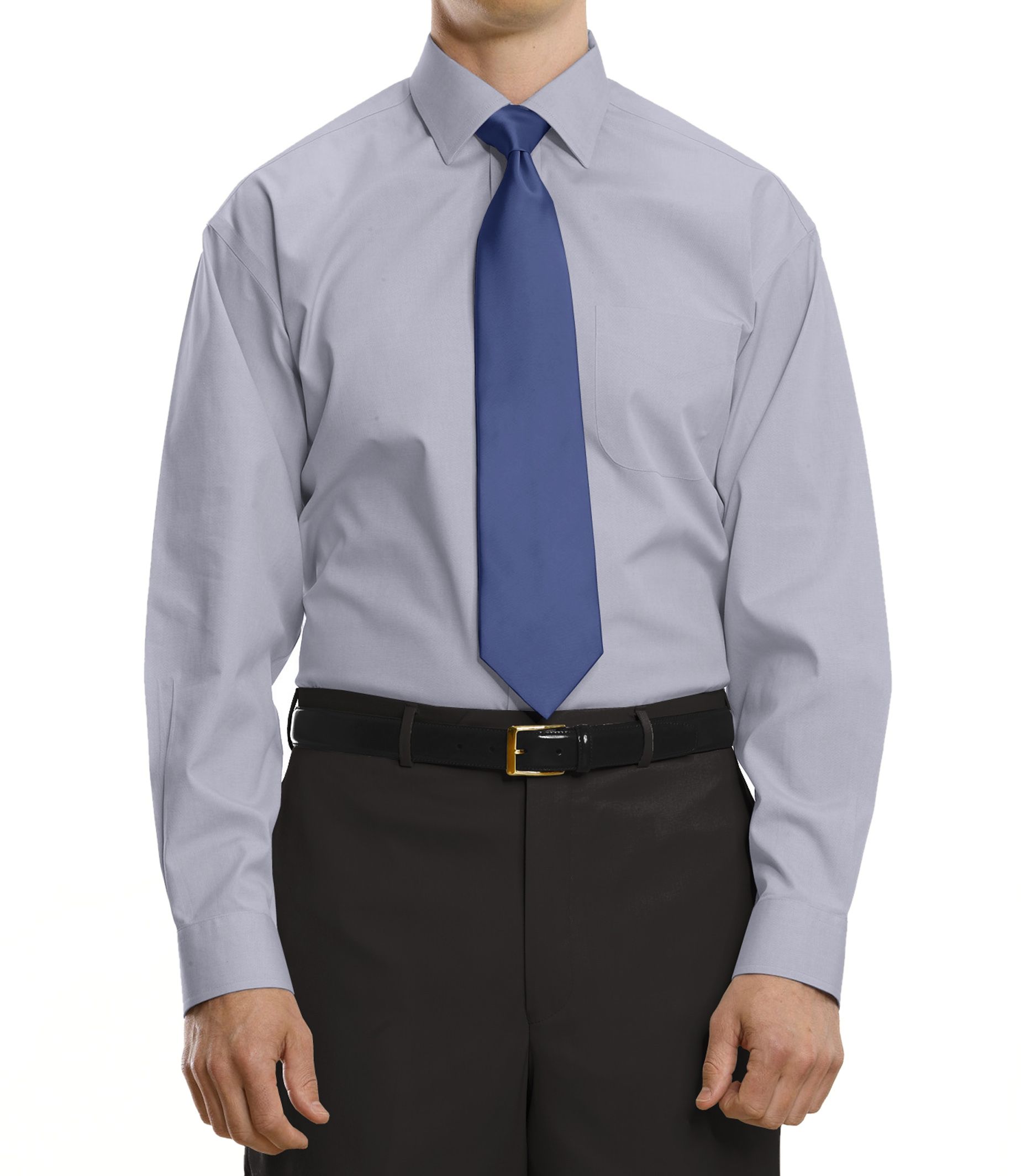 Factory Store Non-Iron Standard Fit Spread Collar Dress Shirt