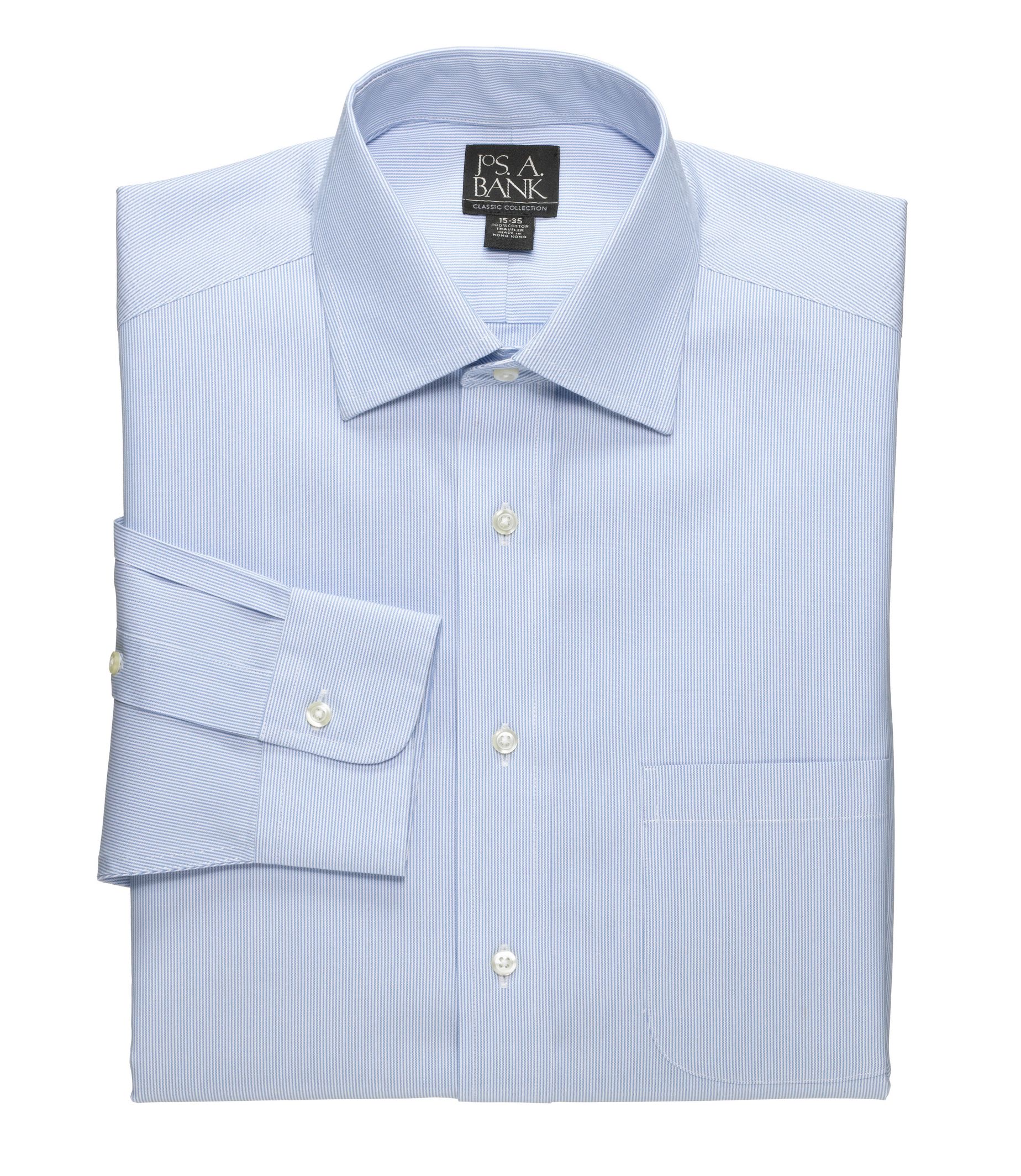 Factory Store Non-Iron Standard Fit Spread Collar Dress Shirt