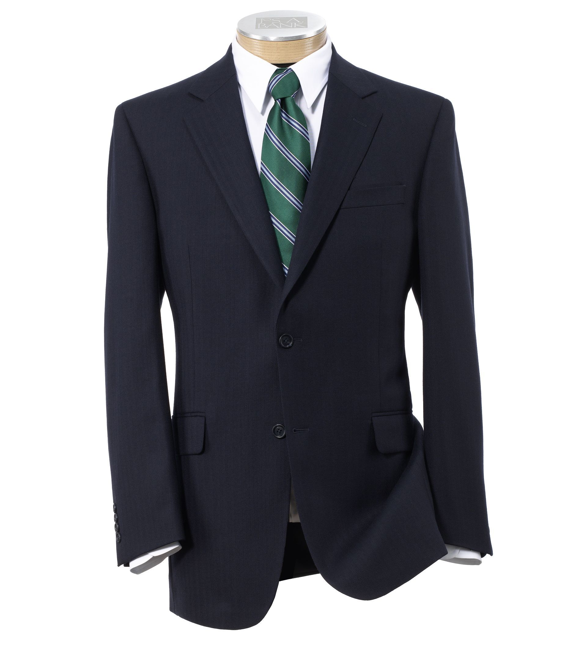 Factory Store 2-Button Herringbone Sportcoat