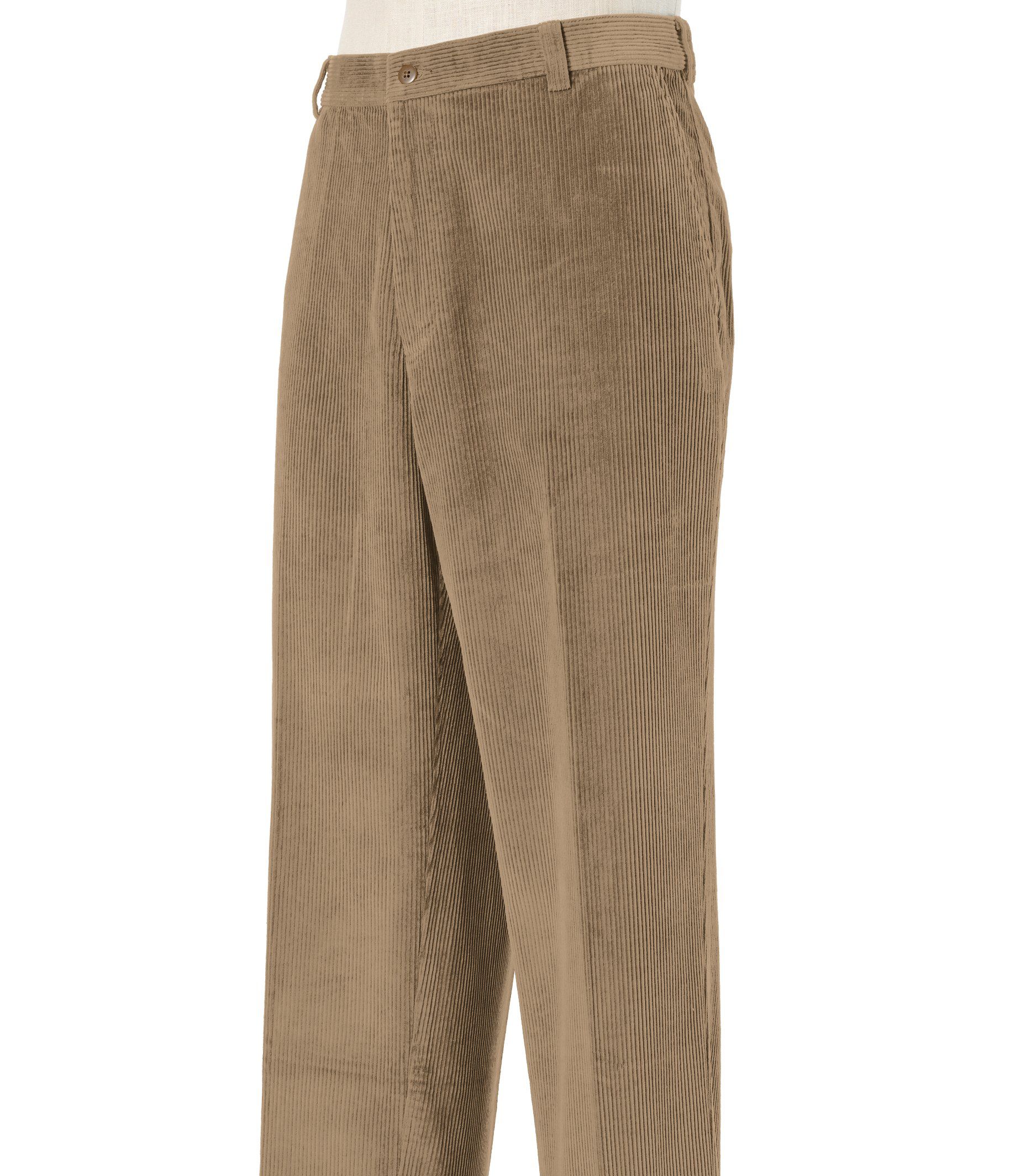 Factory Store Corduroy Plain Front Pants