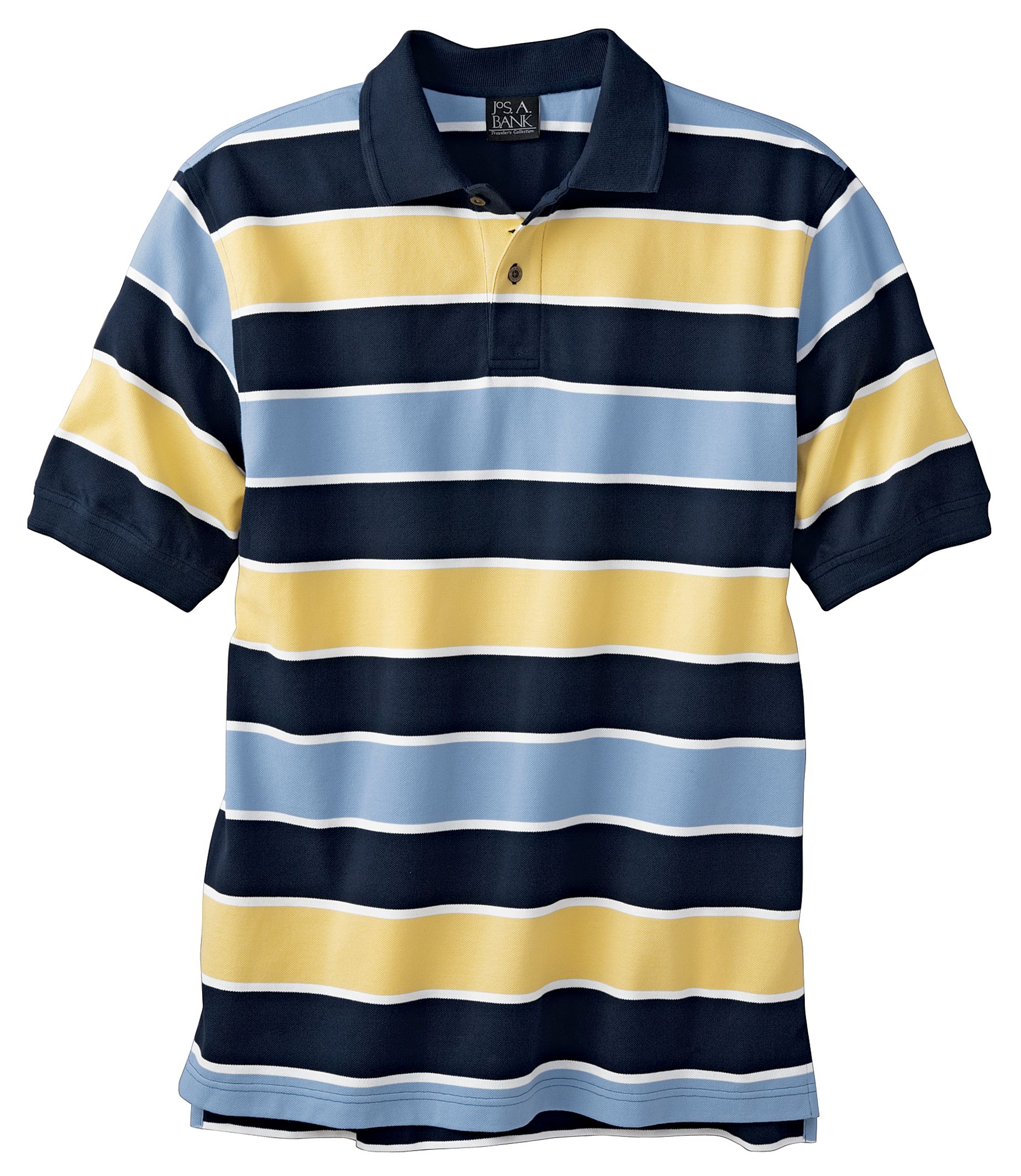 Traveler Patterned Short Sleeve Big/Tall Polo