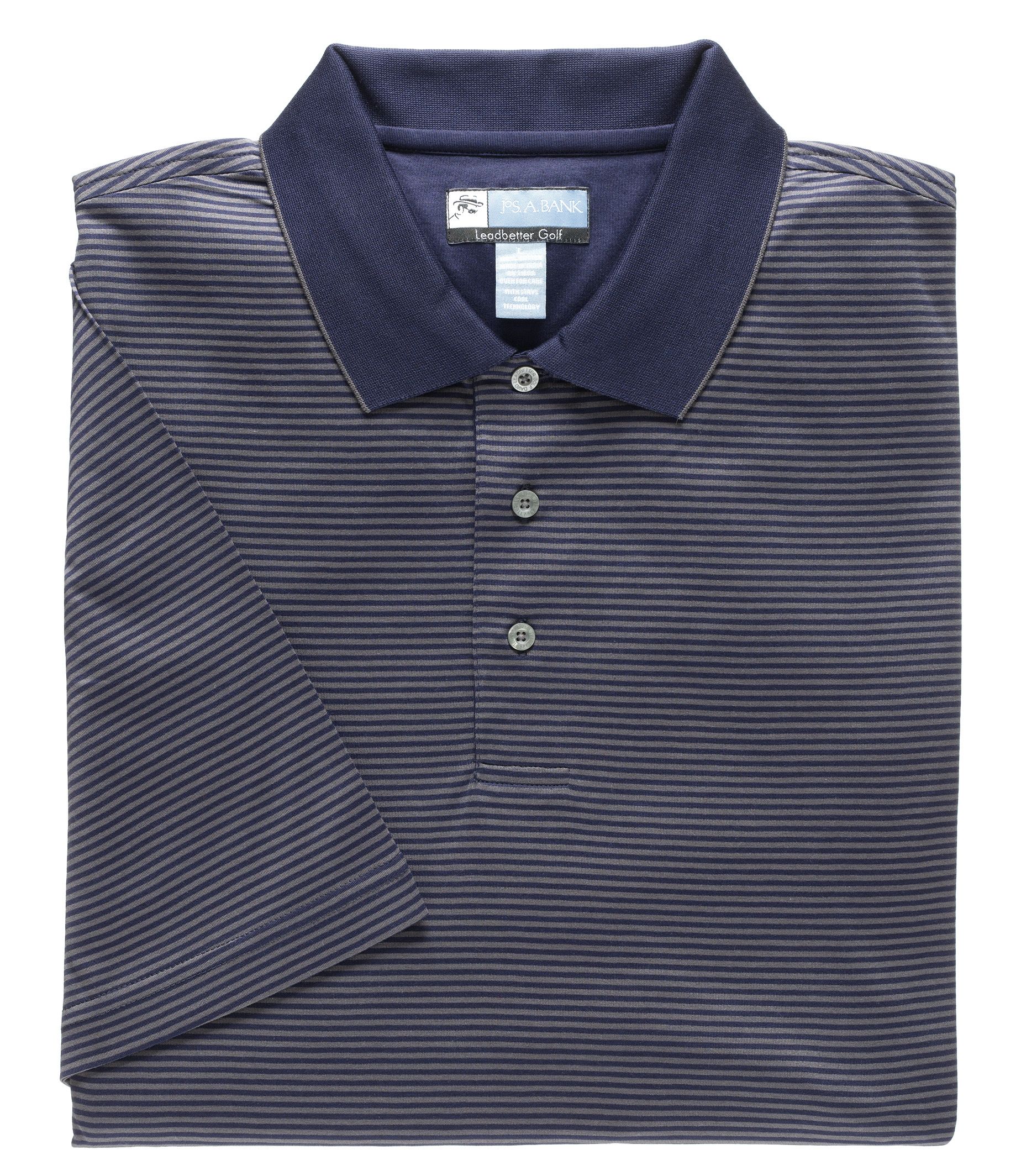 David Leadbetter Stays Cool Pattern Polo