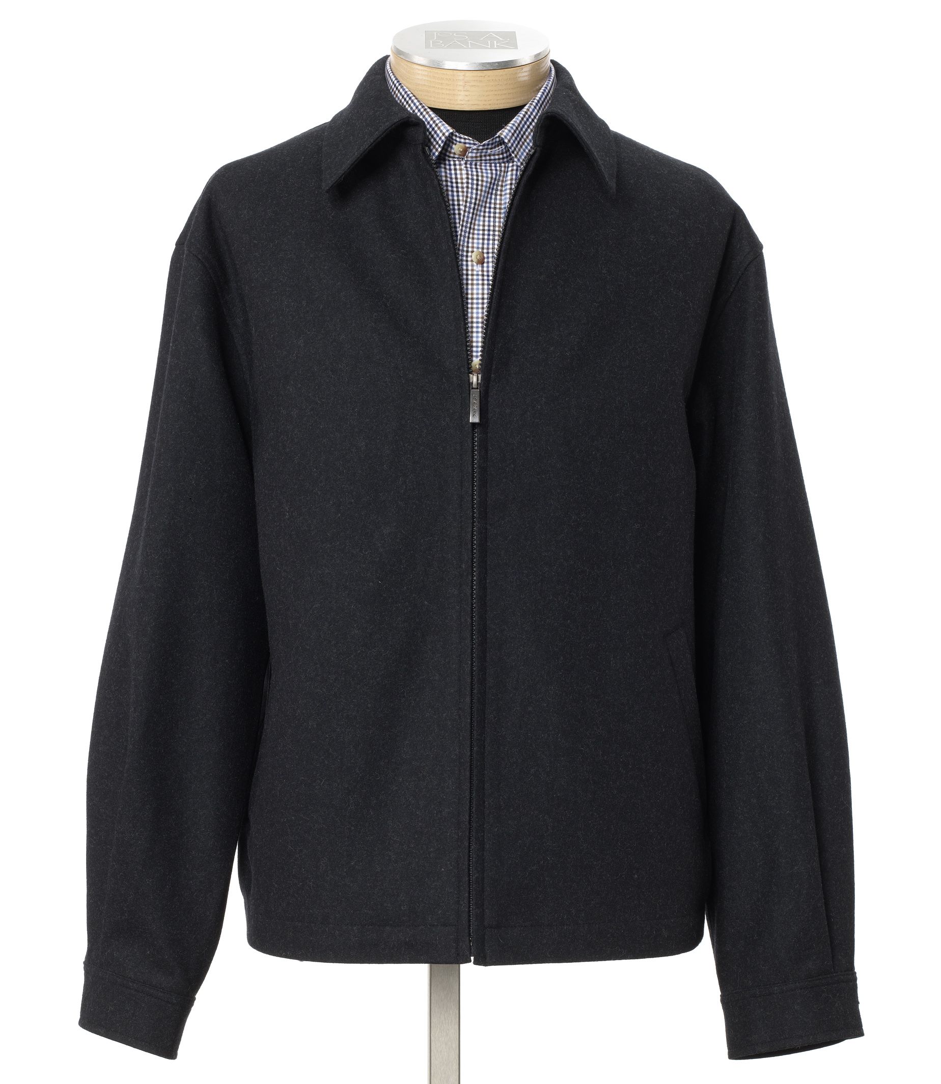 Wool Open Bottom Jacket