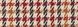 RED/BRN H'TOOTH TWIL