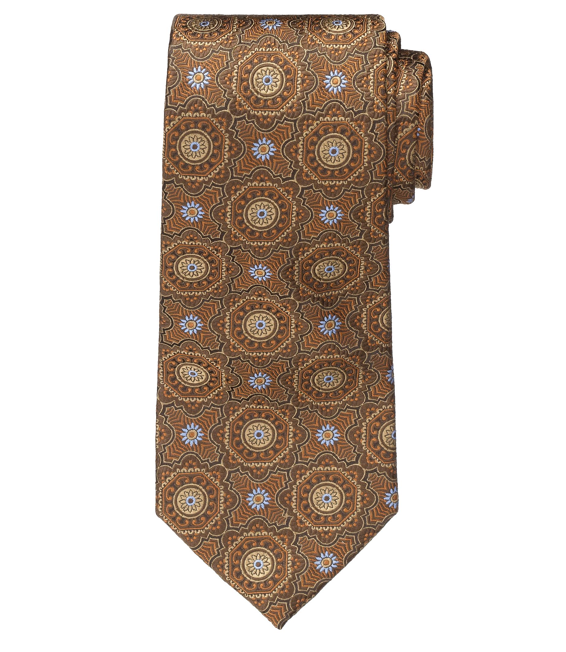 Signature Large Medallion Tie
