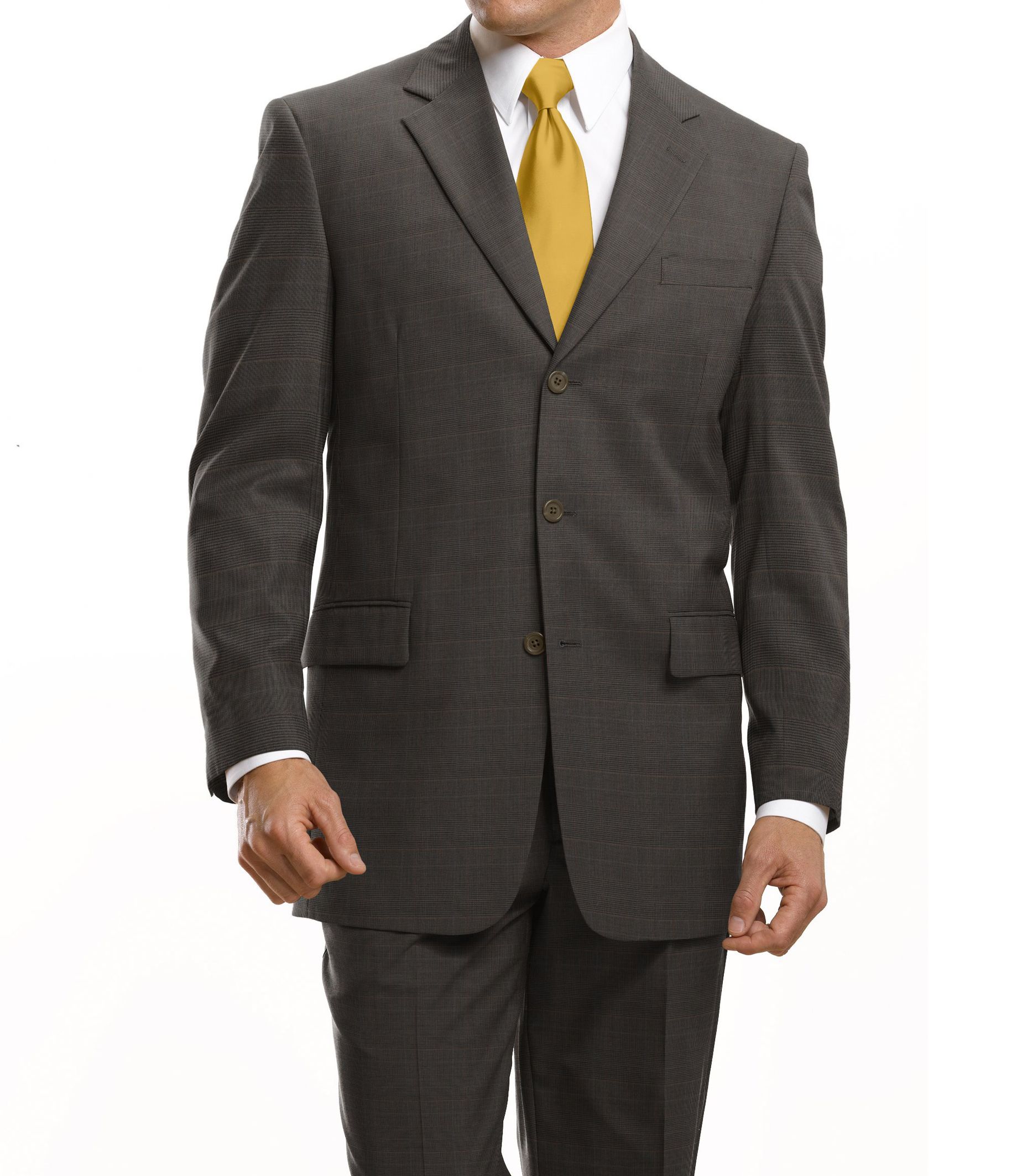 Business Express 3-Button Jacket- Sizes 44-52