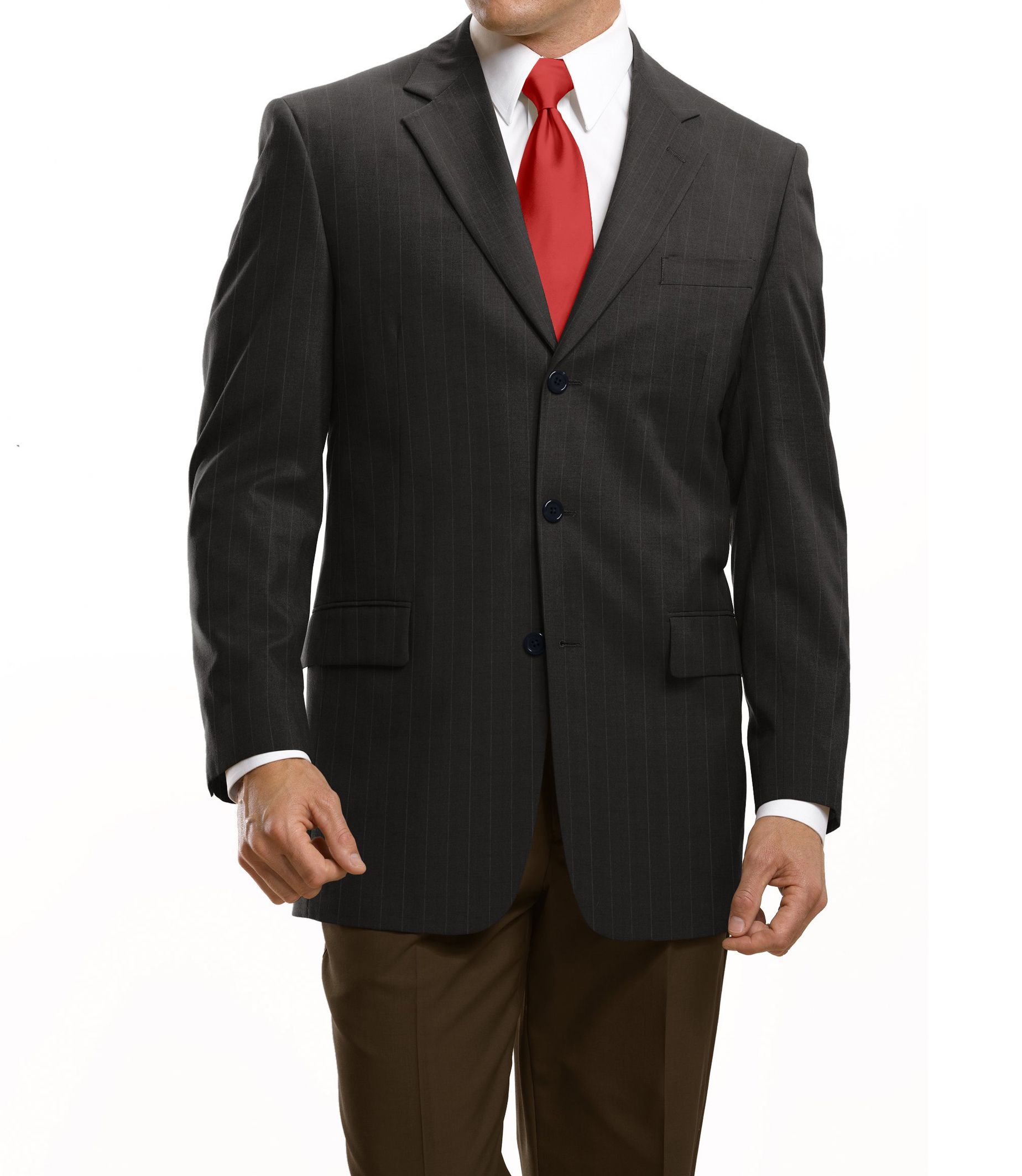 Business Express 3-Button Jacket- Sizes 44-52