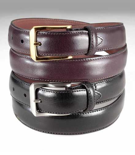 Glazed Mill Dress Belt- Sizes 50-52