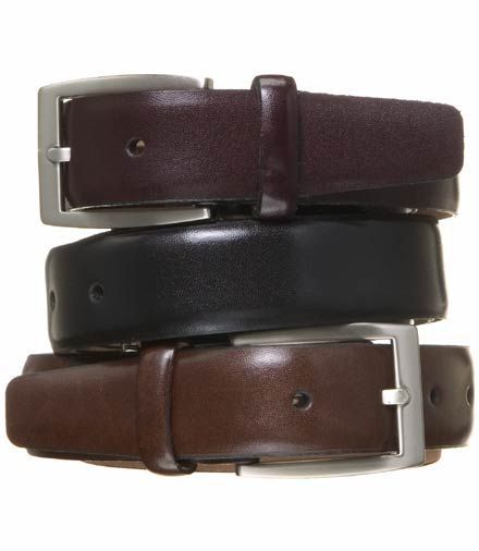 Feather Edge Dress Belt- Sizes 50-54
