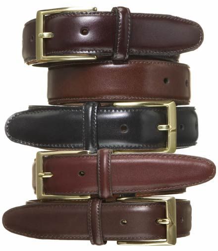 Calfskin Dress Belt- Sizes 50-56