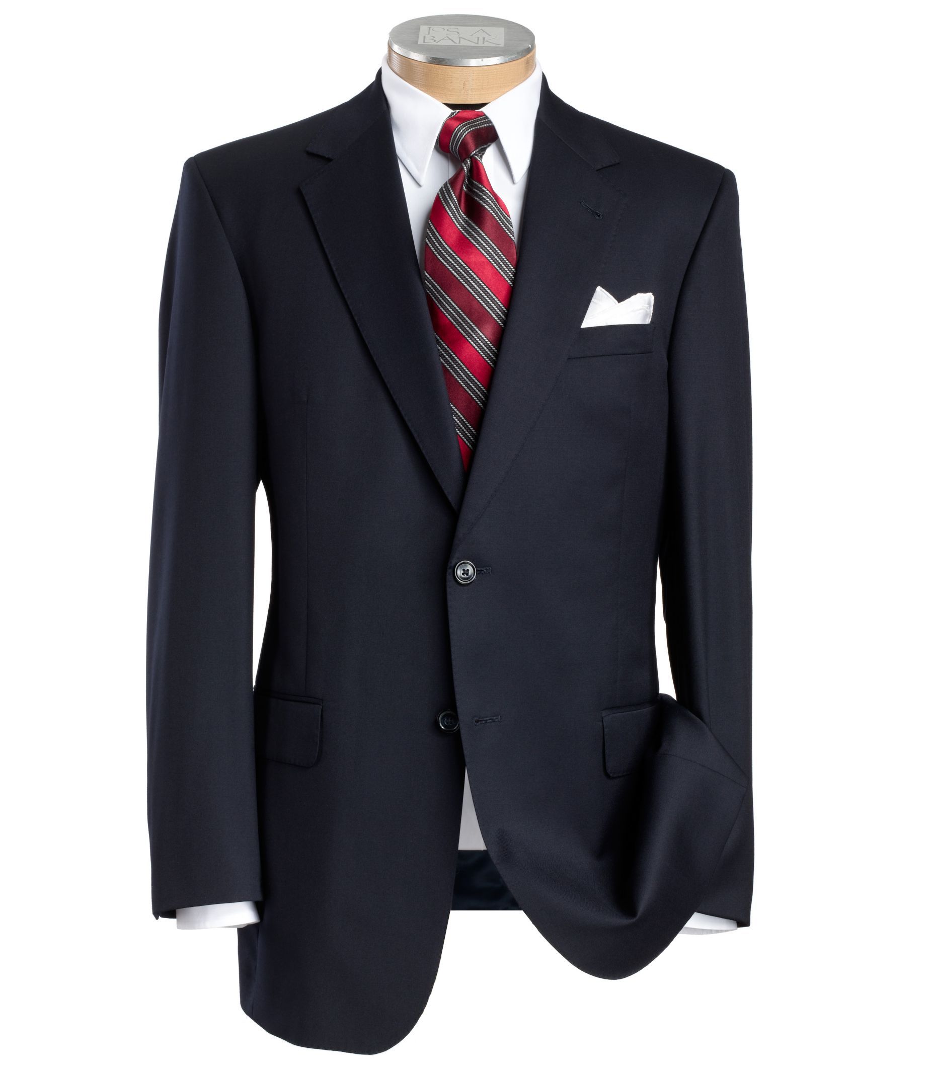 Executive 2-Button Wool Suit- Sizes 54-56