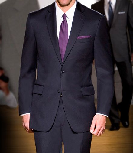 Traveler Tailored Fit 2-Button Suits Pleated Front- Sizes 42 X-Long-52