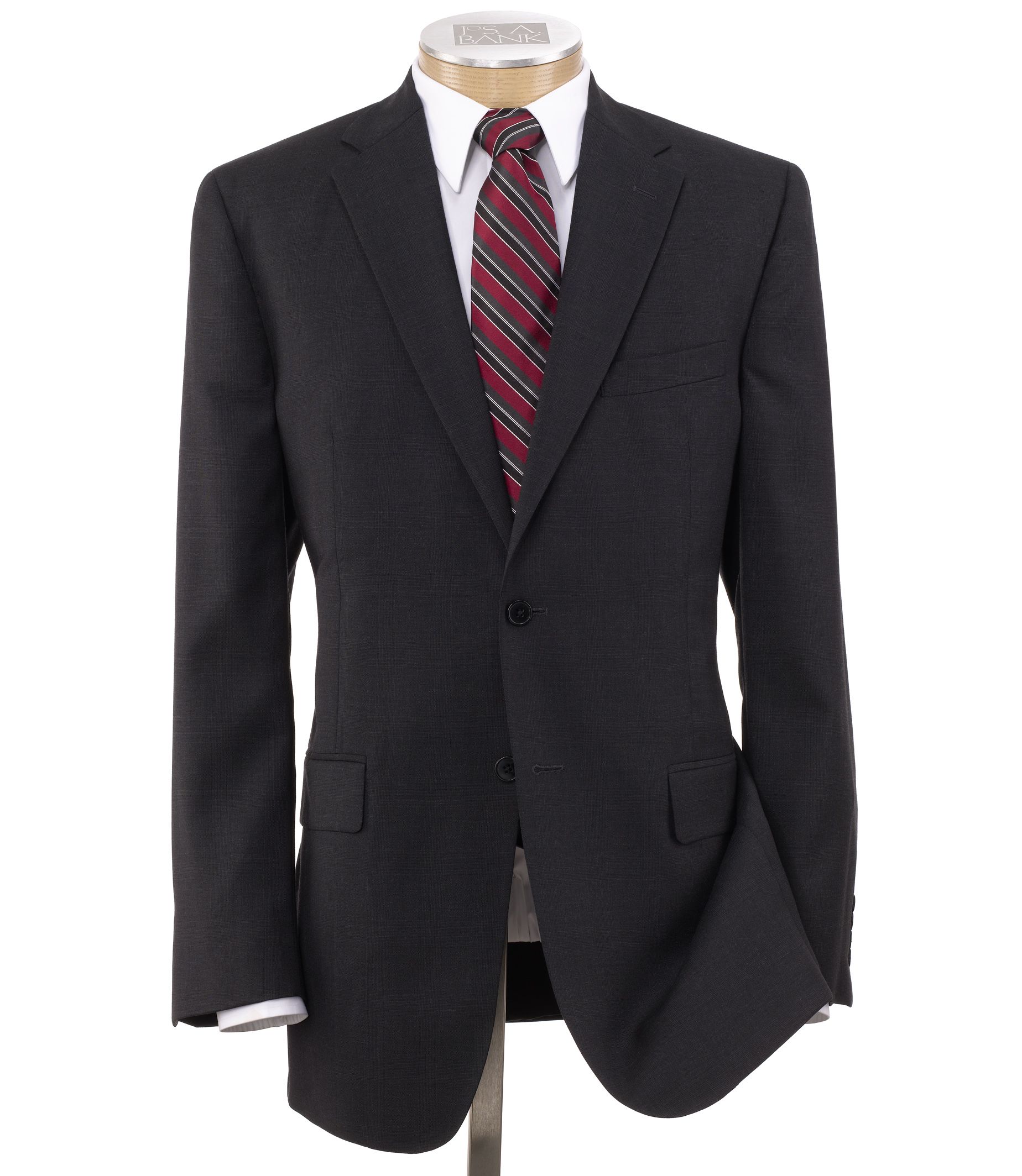 Traveler Tailored Fit 2-Button Suits Pleated Front