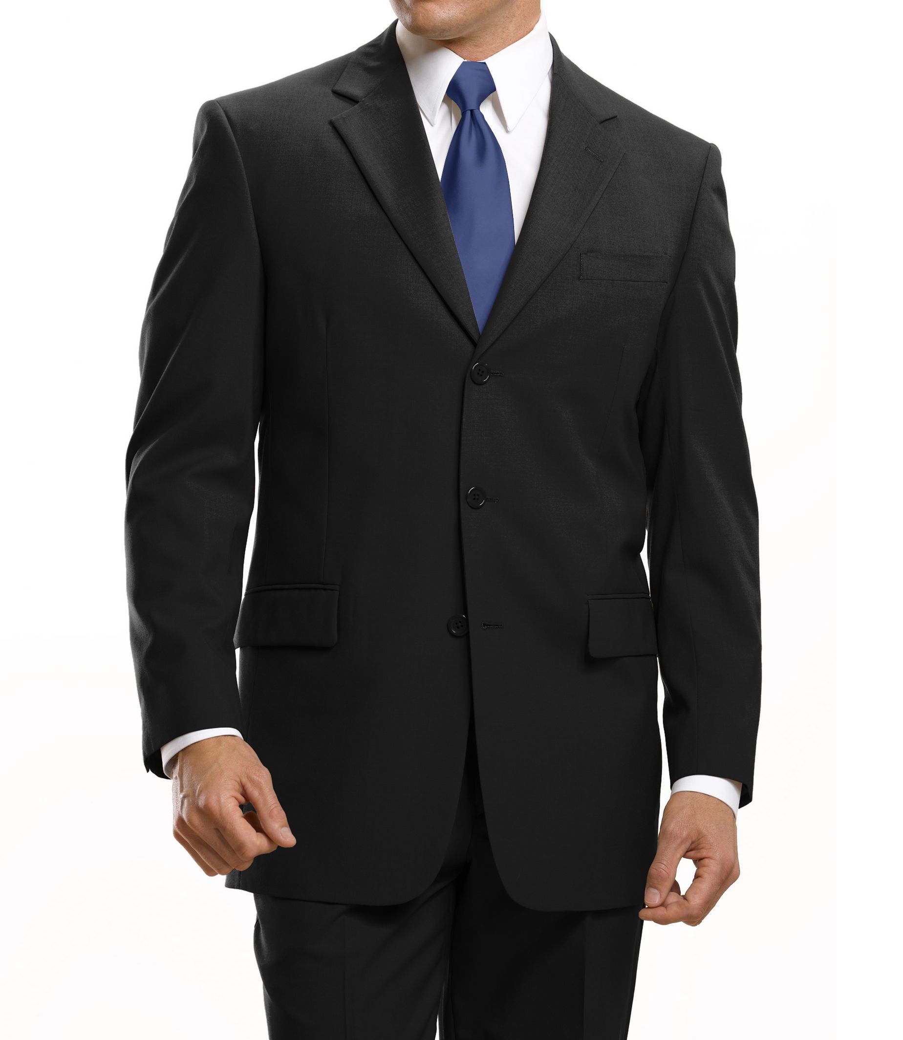 Signature 3-Button Wool Suit- Sizes 44 X-Long-52