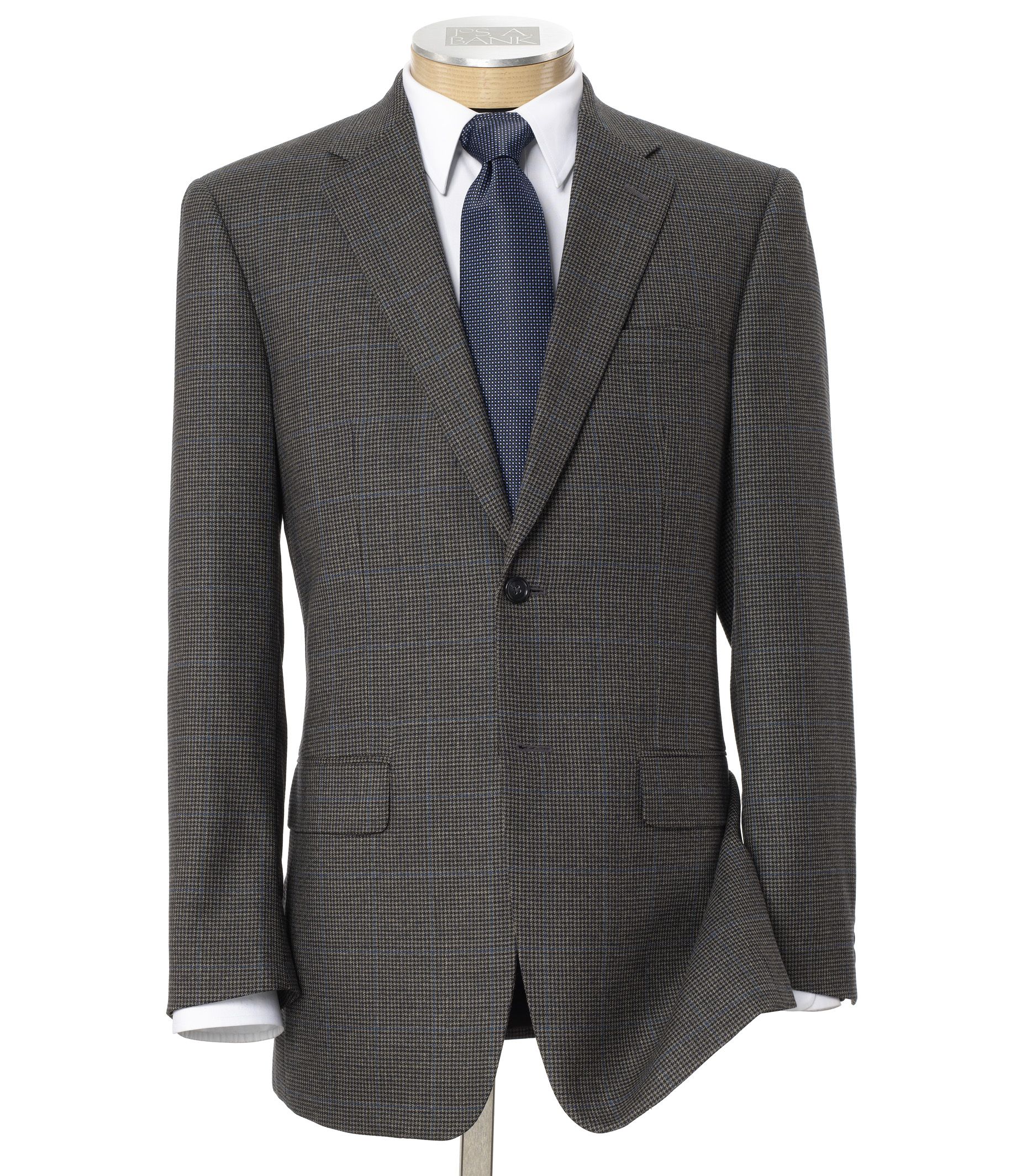 Traveler 2-Button Tailored Fit Wool Sportcoat- Sizes 44-52