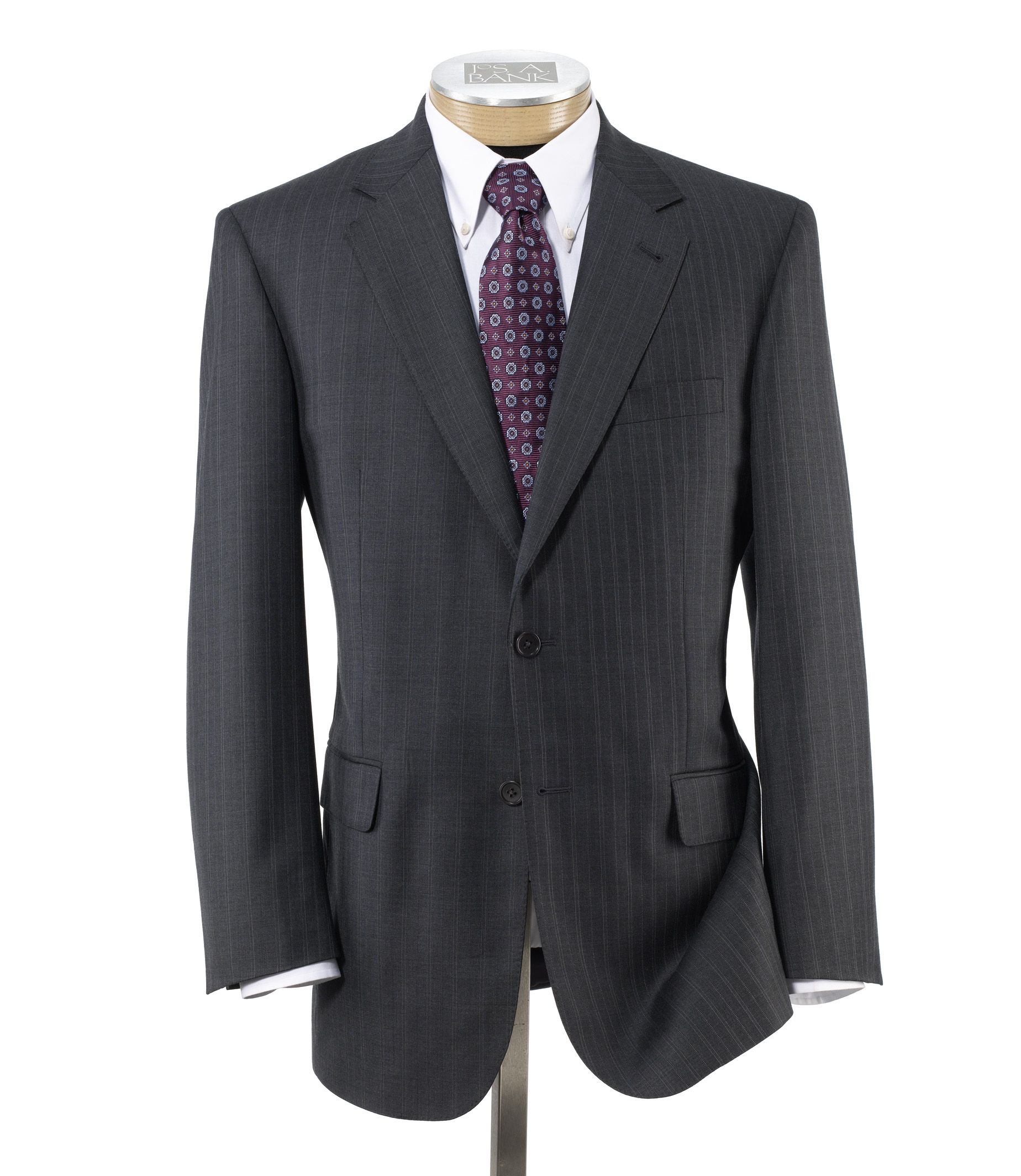Signature Gold 2-Button Wool Suit- Sizes 44 X-Long - 52