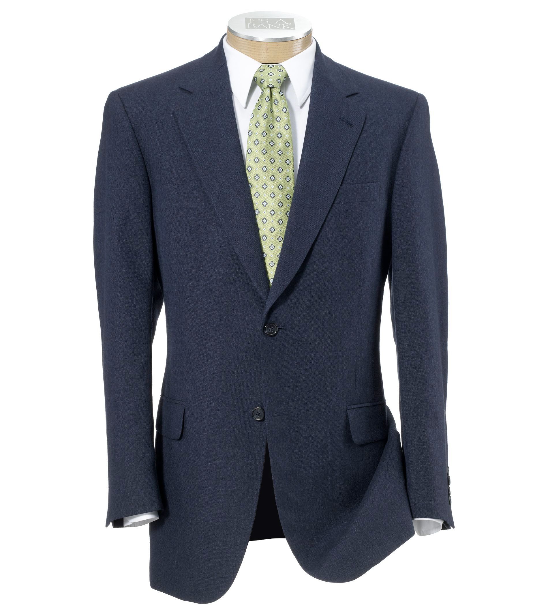 Tropical Blend 2-Button Linen/Wool Sportcoat- Sizes 44-52