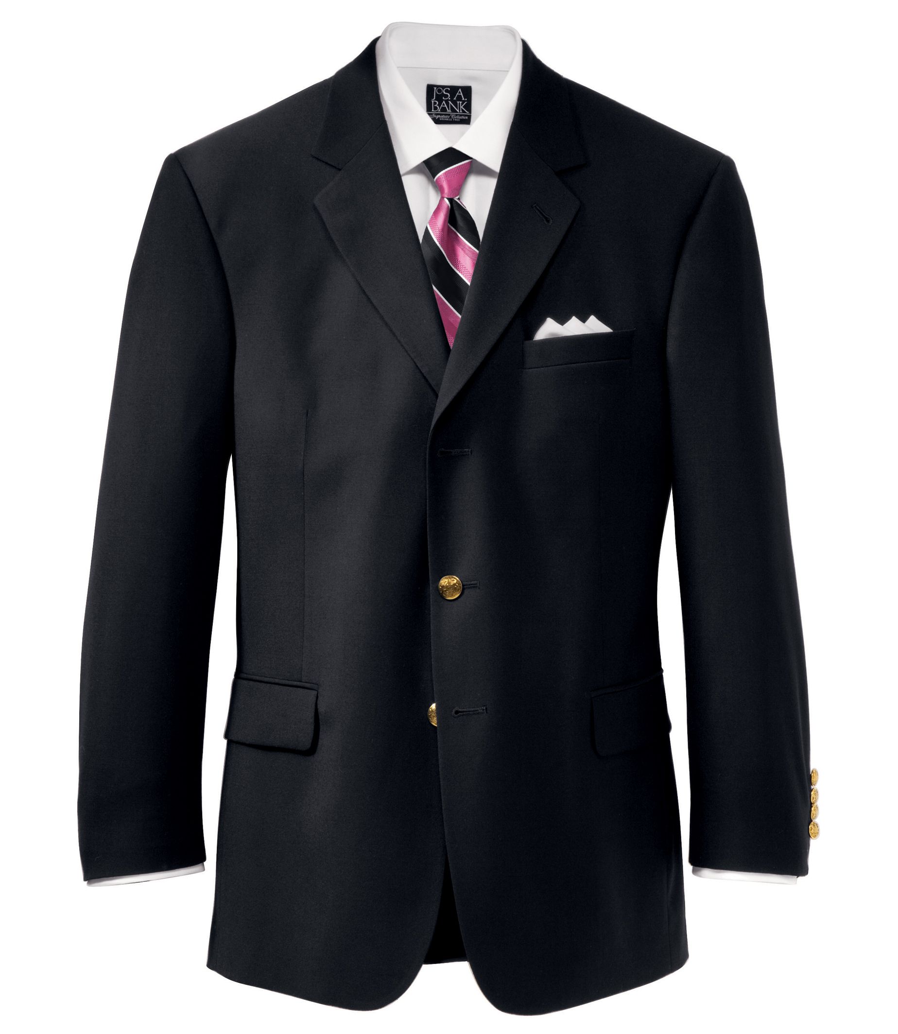 Signature 3-Button Wool Blazer- Sizes 44-52