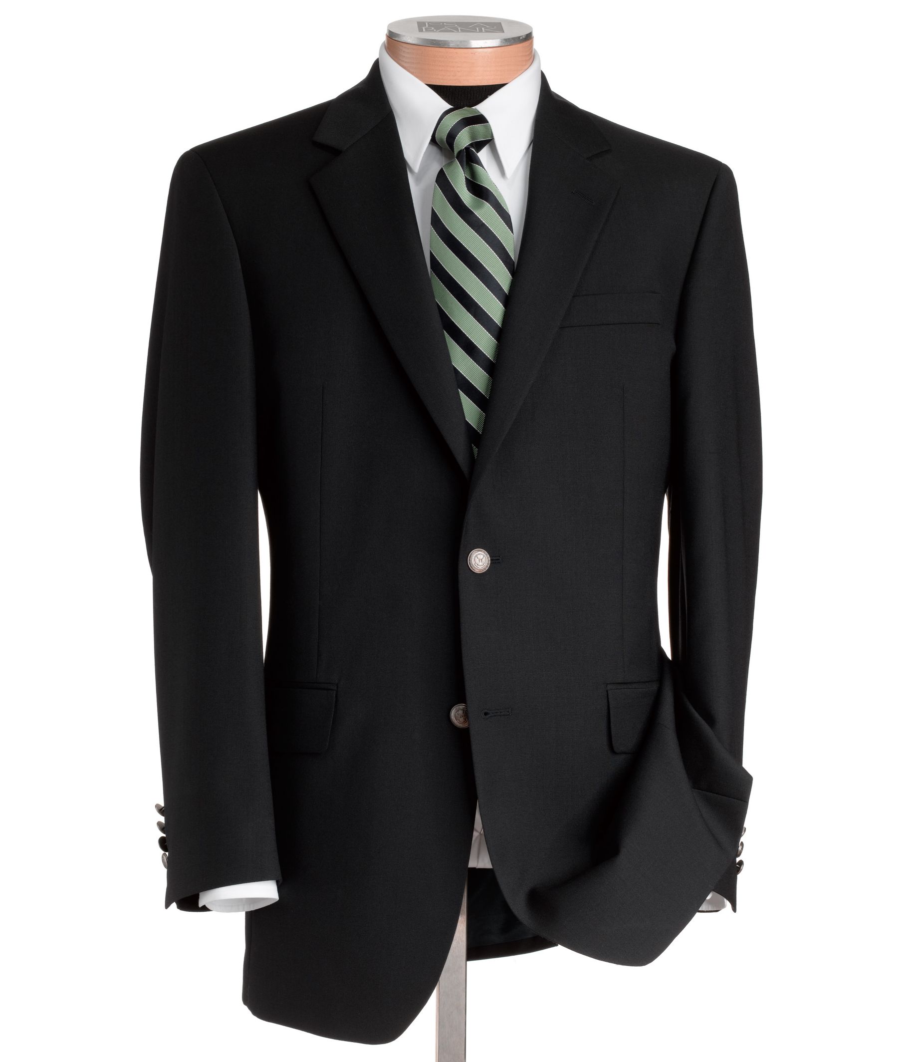 Stays Cool 2-Button Wool Blazer- Sizes 44-52