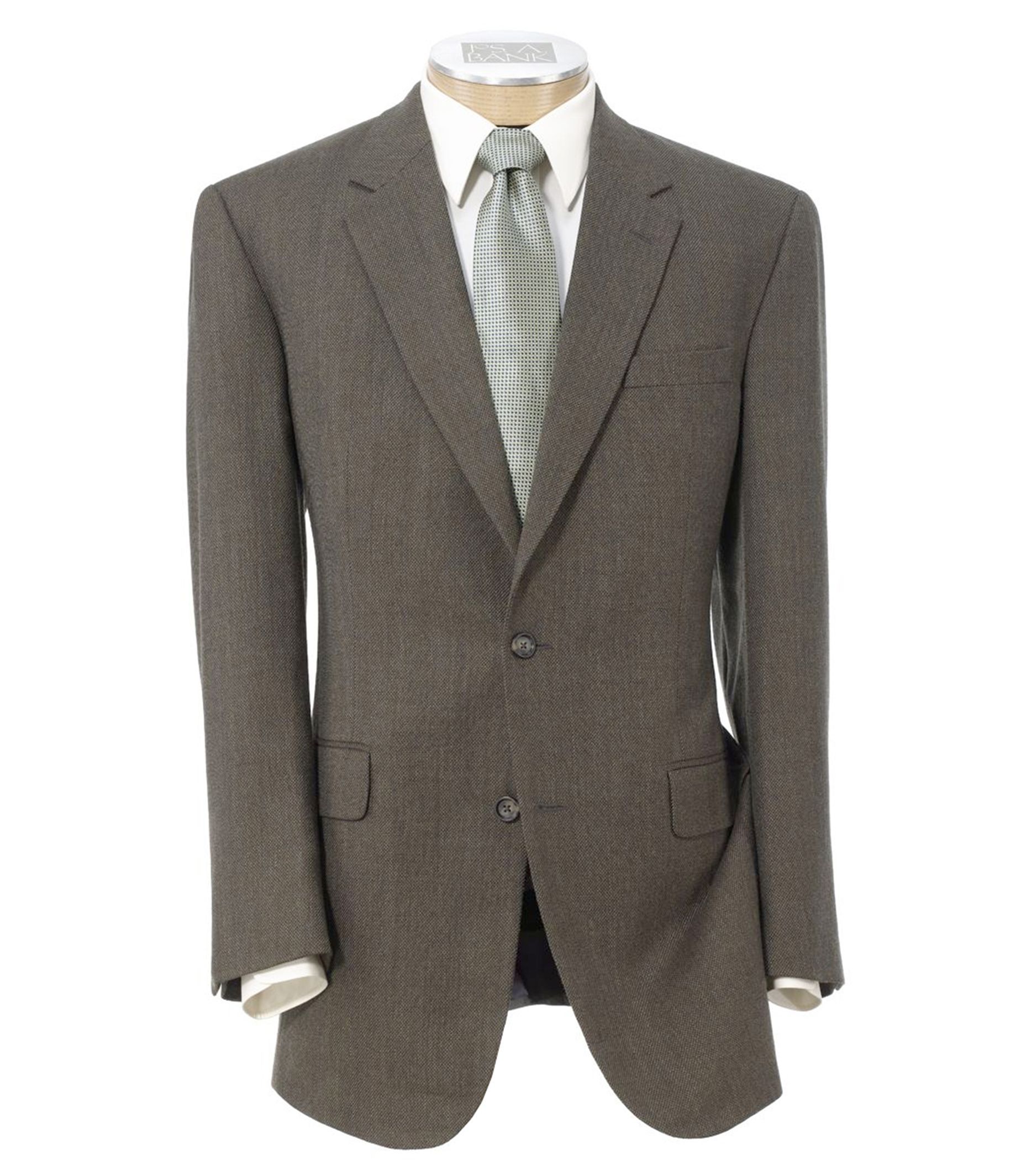 Traveler 2-Button Solid Sportcoat
