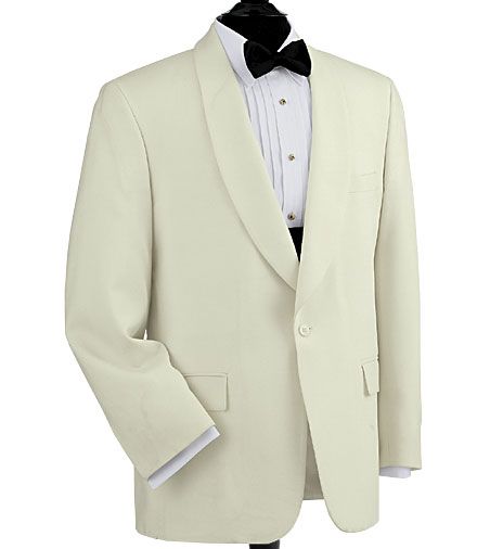 White Dinner Tuxedo Jacket
