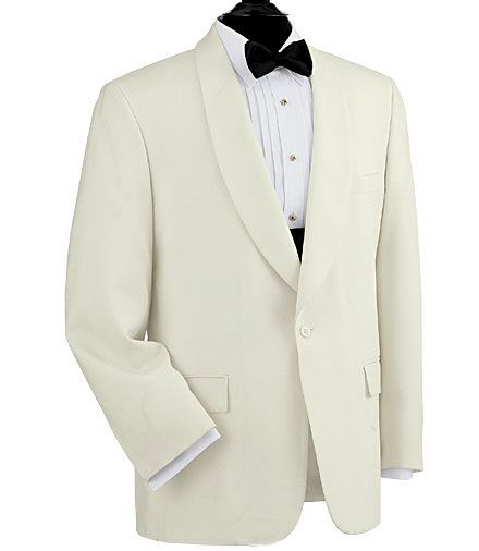 White Dinner Tuxedo Jacket Sizes 4852 14700
