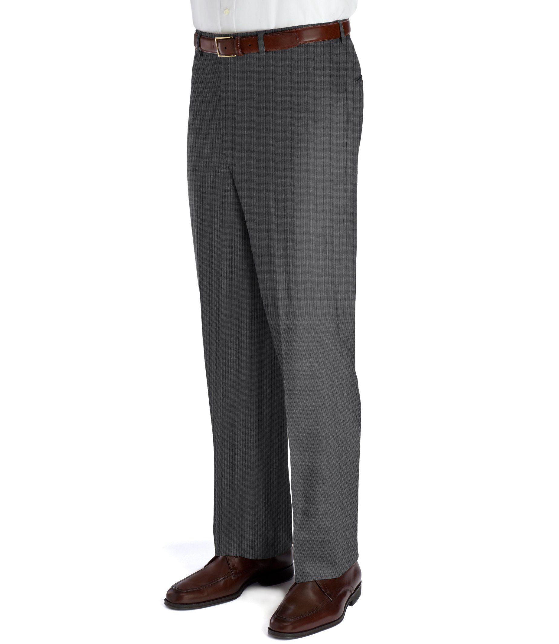 Executive Wool Plain Front Trouser- Sizes 44-48