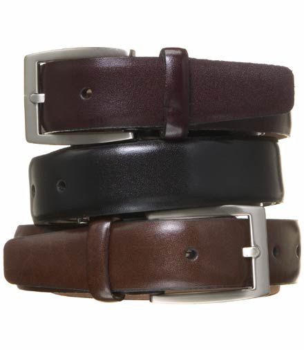 Feather Edge Dress Belt- Sizes 44-48