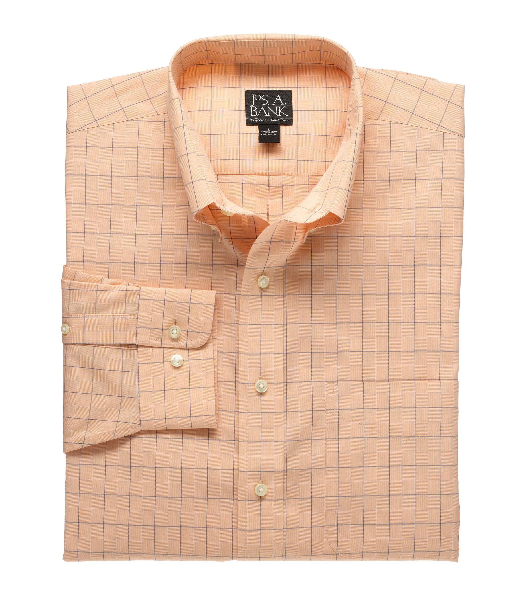 Traveler Buttondown Collar Sportshirt Big or Tall