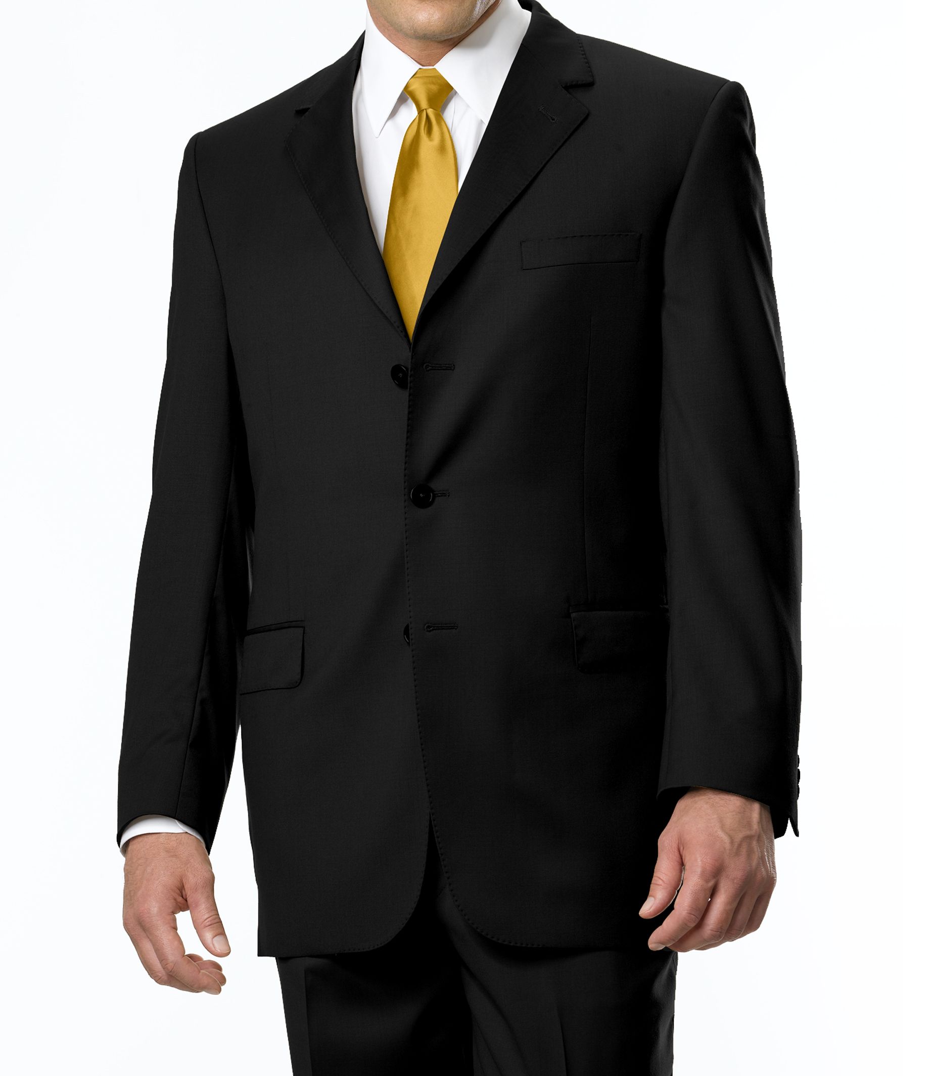 Signature Gold 3-Button Jacket- Sizes 48-52