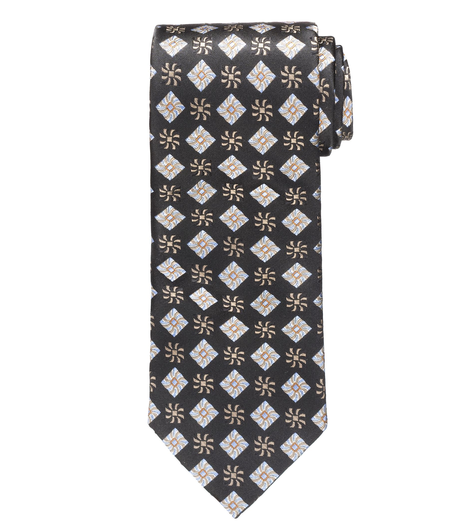 Signature Pinwheel/Boxes Tie