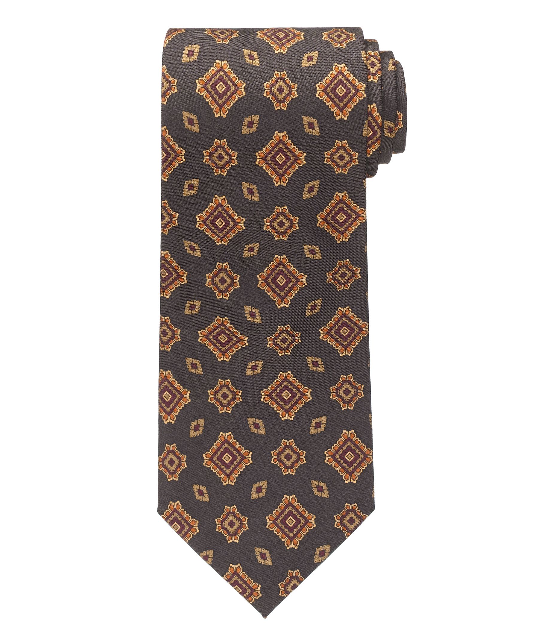 Ancient Madder Medallion Tie