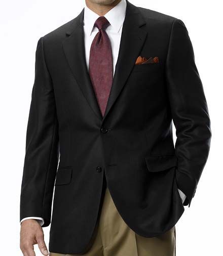 Signature 2-Button Herringbone Sportcoat- Sizes 54-60