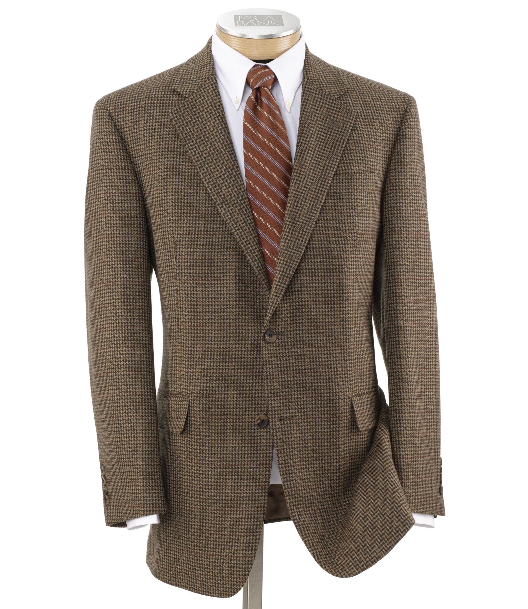 Fleece Rich Wool 2-Button Sportcoat- Sizes 52-60